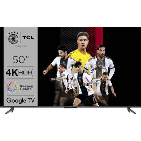 TCL 50P731X1 LED-Fernseher (126 cm/50 Zoll, 4K Ultra HD, Google TV, Smart-TV, HDR Premium, Dolby Atmos, HDMI 2.1, Metallgehäuse)