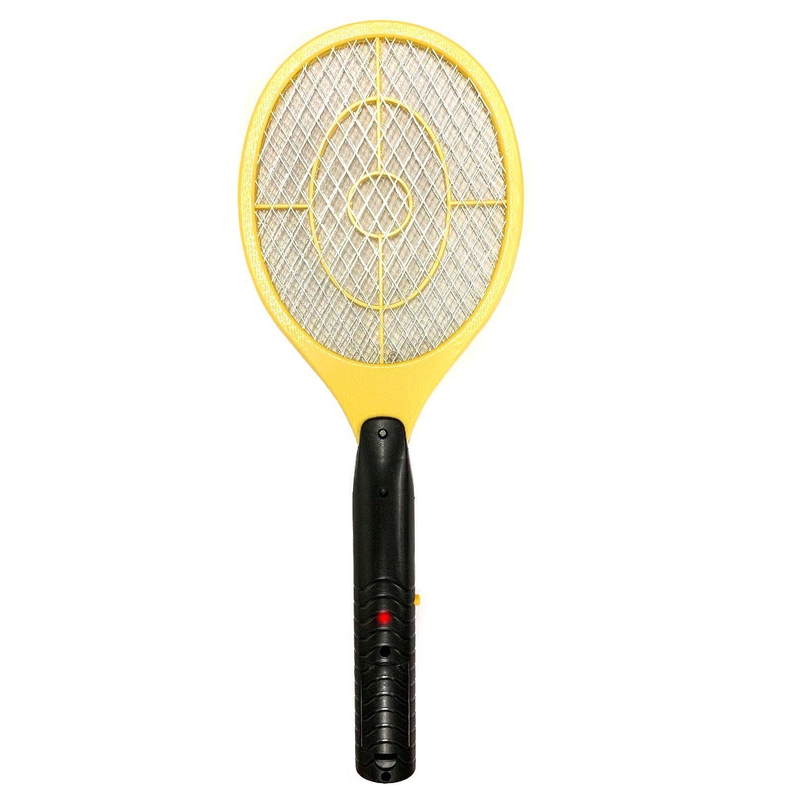HAC24 Fliegenwedler Elektrische Fliegenklatsche Insektenvernichter Mückenklatsche, 1-tlg., 46 cm Batteriebetrieben