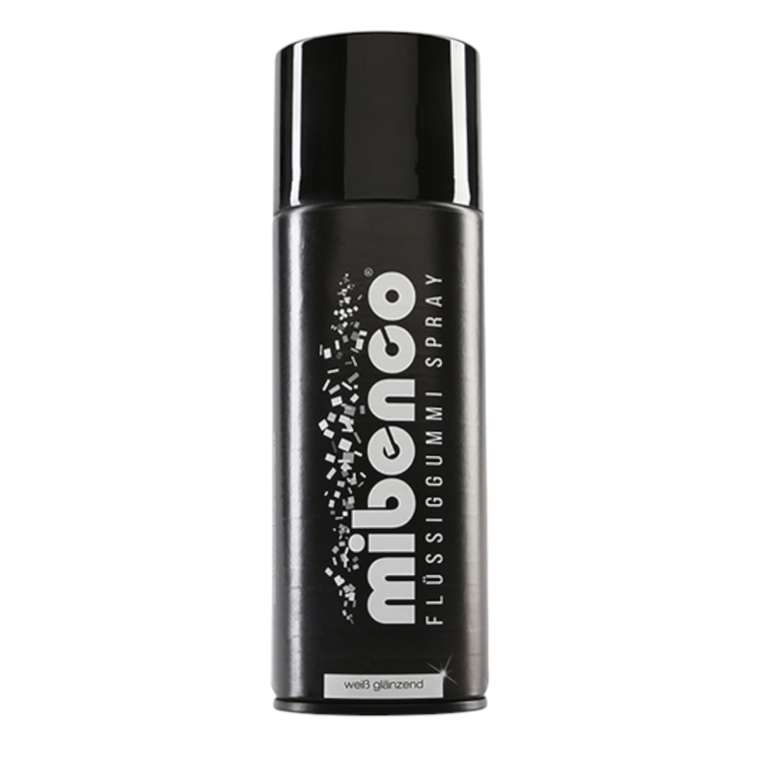mibenco Sprühfarbe Mibenco Flüssiggummi Spray Weiß Glänzend 400ml