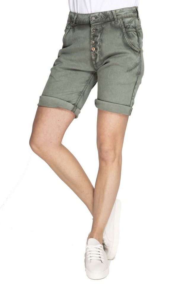 Zhrill Shorts AMY SHORTS OLIVE GREEN (0-tlg) bequemer Sitzkomfort, Unser  Kundenliebling - Ob zu Sneaker oder Pumps, ein echter Allrounder