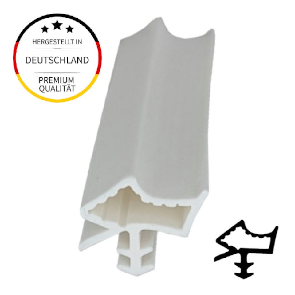 Einfach Dichtungen Türdichtband Zimmertürdichtung I 5m ► Dichtung Türe ► Langlebig und wartungsfrei