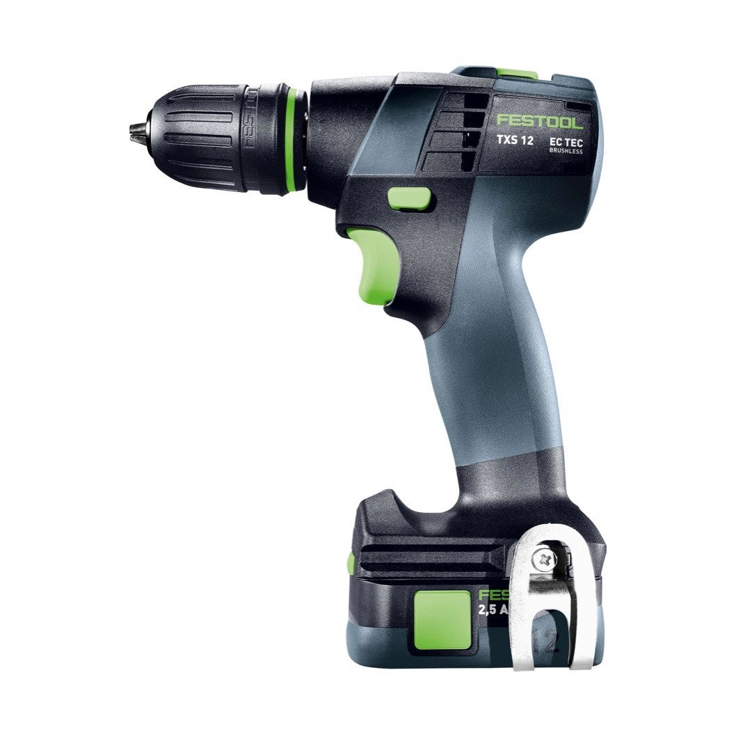 FESTOOL Akku-Schrauber TXS 12 2,5-Plus Akku Bohrschrauber 12 V 30 Nm Brushless (576873)