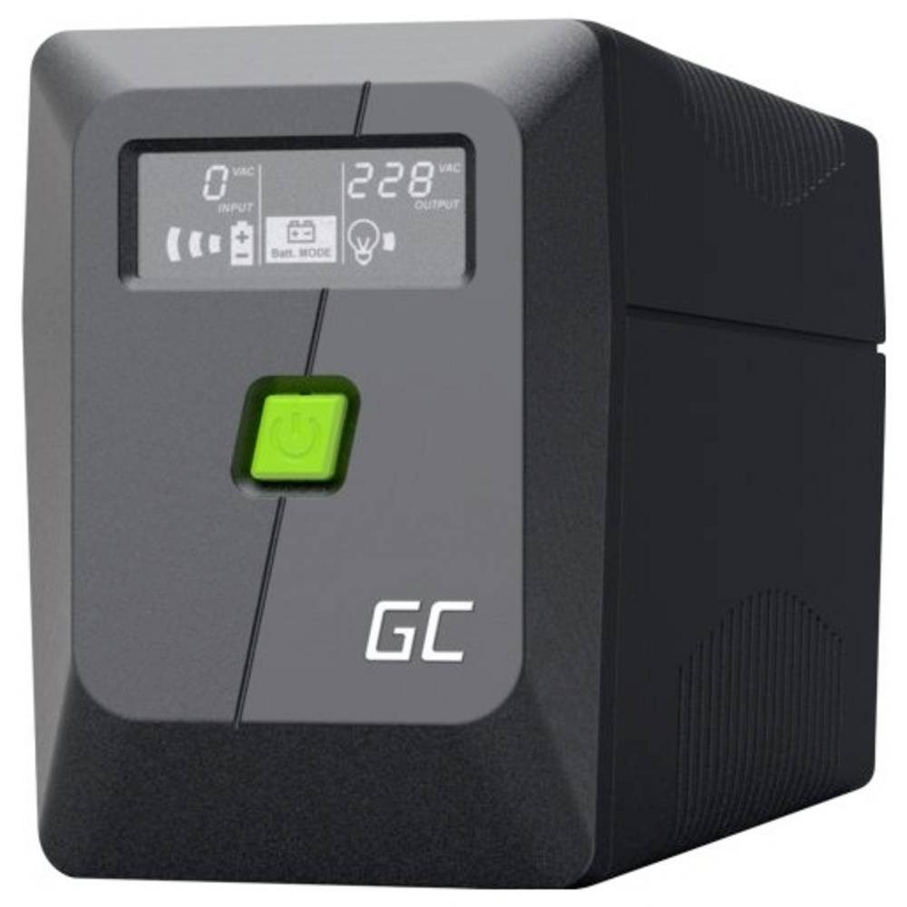 Green Cell USV-Anlage UPS USV 850 VA GC-UPSLM480, LC-Display