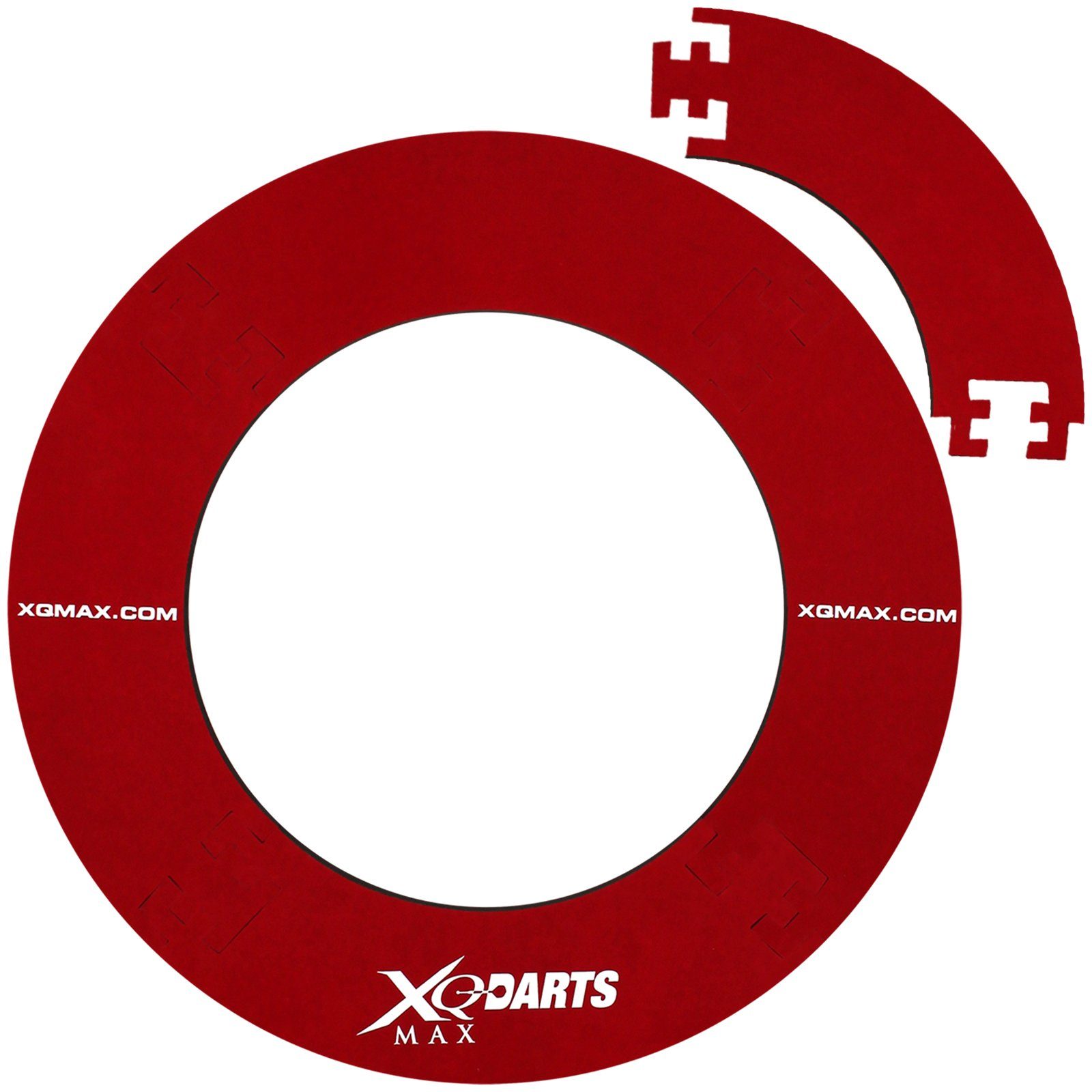 XQMAX Dartscheibe Surround Ring für Dartscheibe rot, (Surround Ring,  Surround Ring), Dartscheiben Umrandung Dart Auffangring