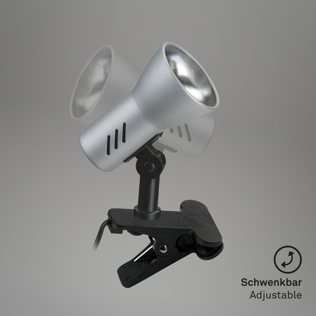 Briloner Leuchten Tischleuchte 2794014P, ohne Leuchtmittel, Abhängig vom Leuchtmittel - Warmweiß / Neutralweiß / Kaltweiß