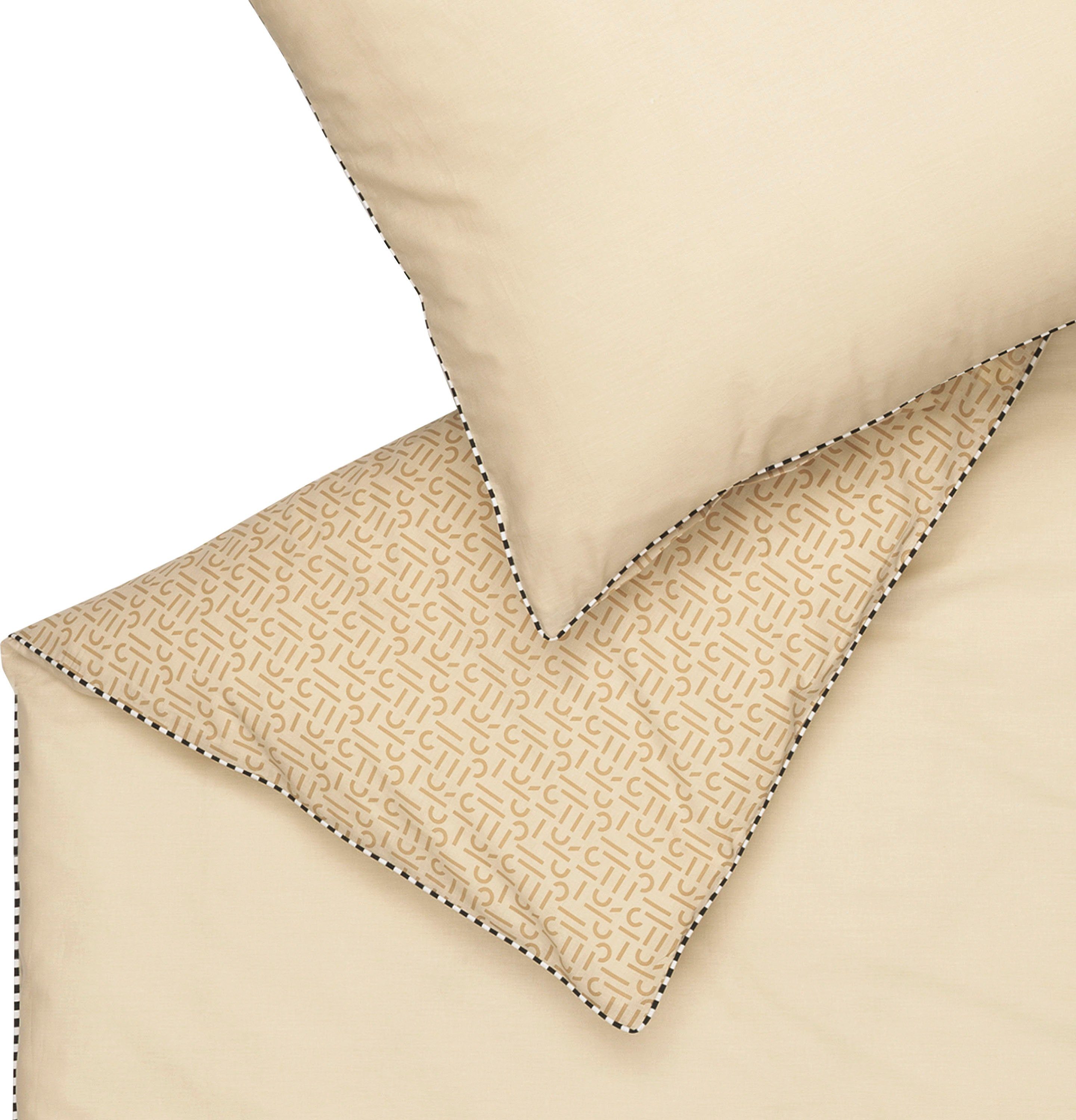 Esprit Wendebettwäsche Scatter in Gr. 135x200, 155x220 oder 200x200 cm, Renforcé, 2 teilig, Bettwäsche aus Baumwolle, Bettwäsche mit Reißverschluss
