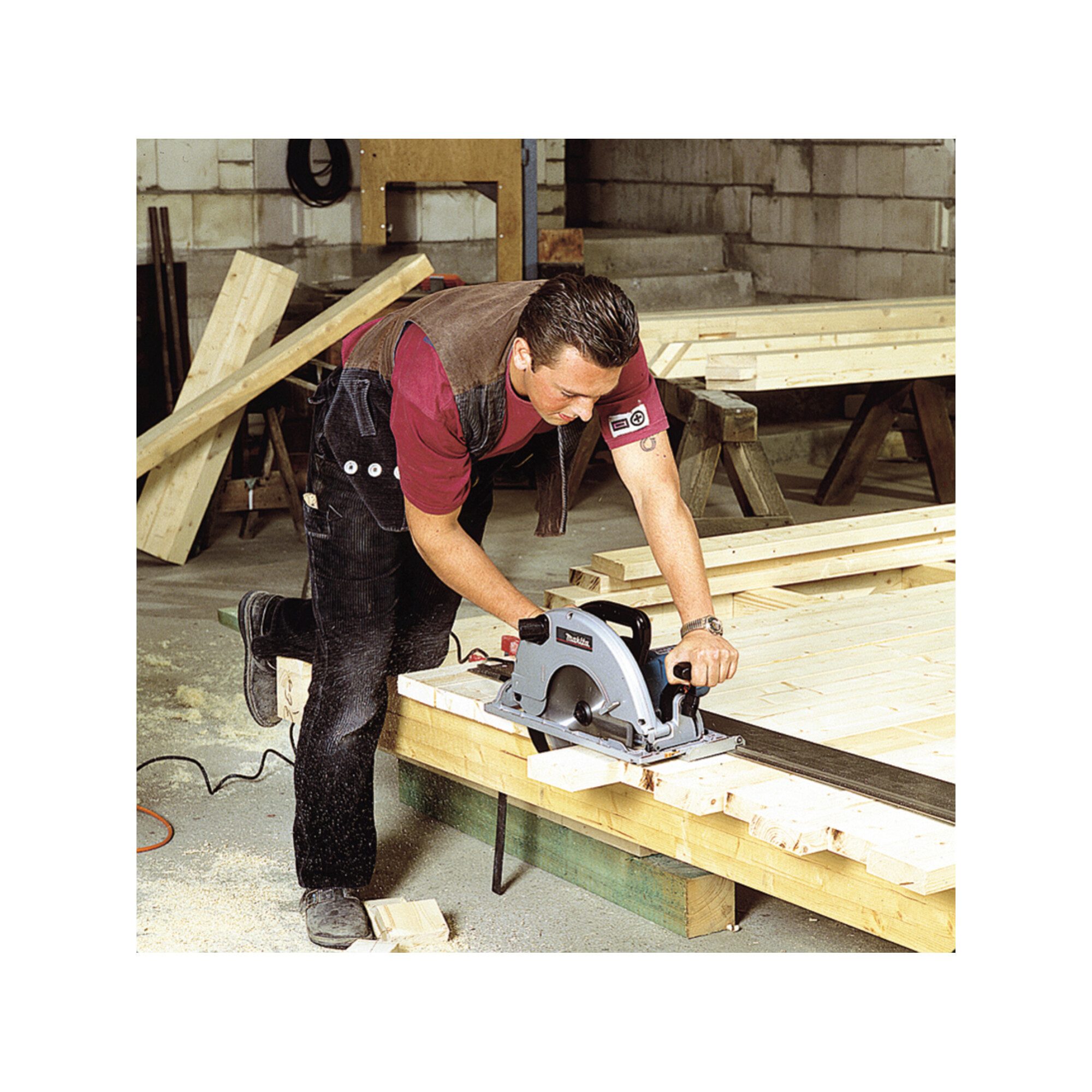 Makita Handkreissäge Makita Handkreissäge 5103R Schnittleistung 0° 100 mm