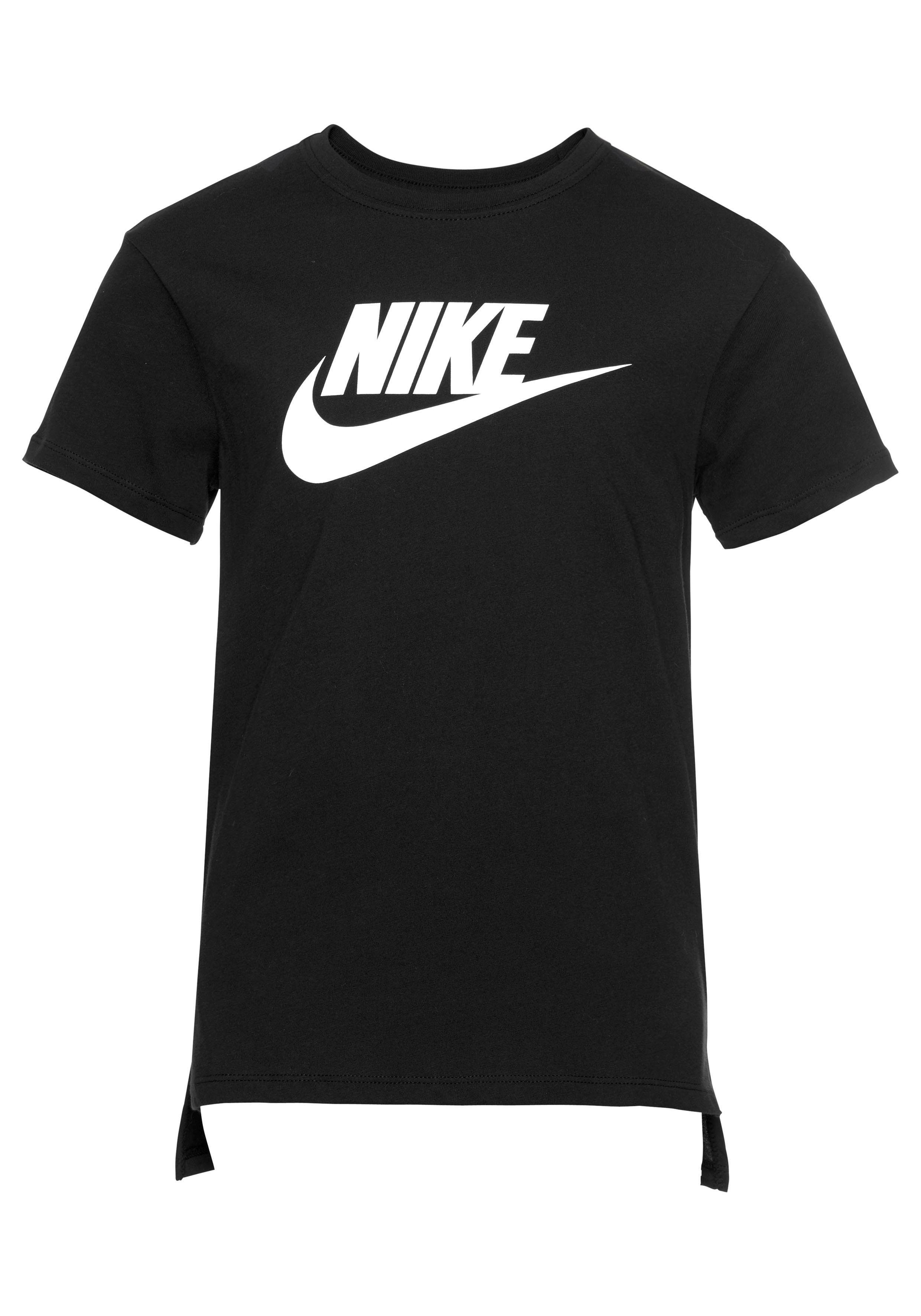 Kids' T-Shirt Sportswear Nike T-Shirt schwarz Big