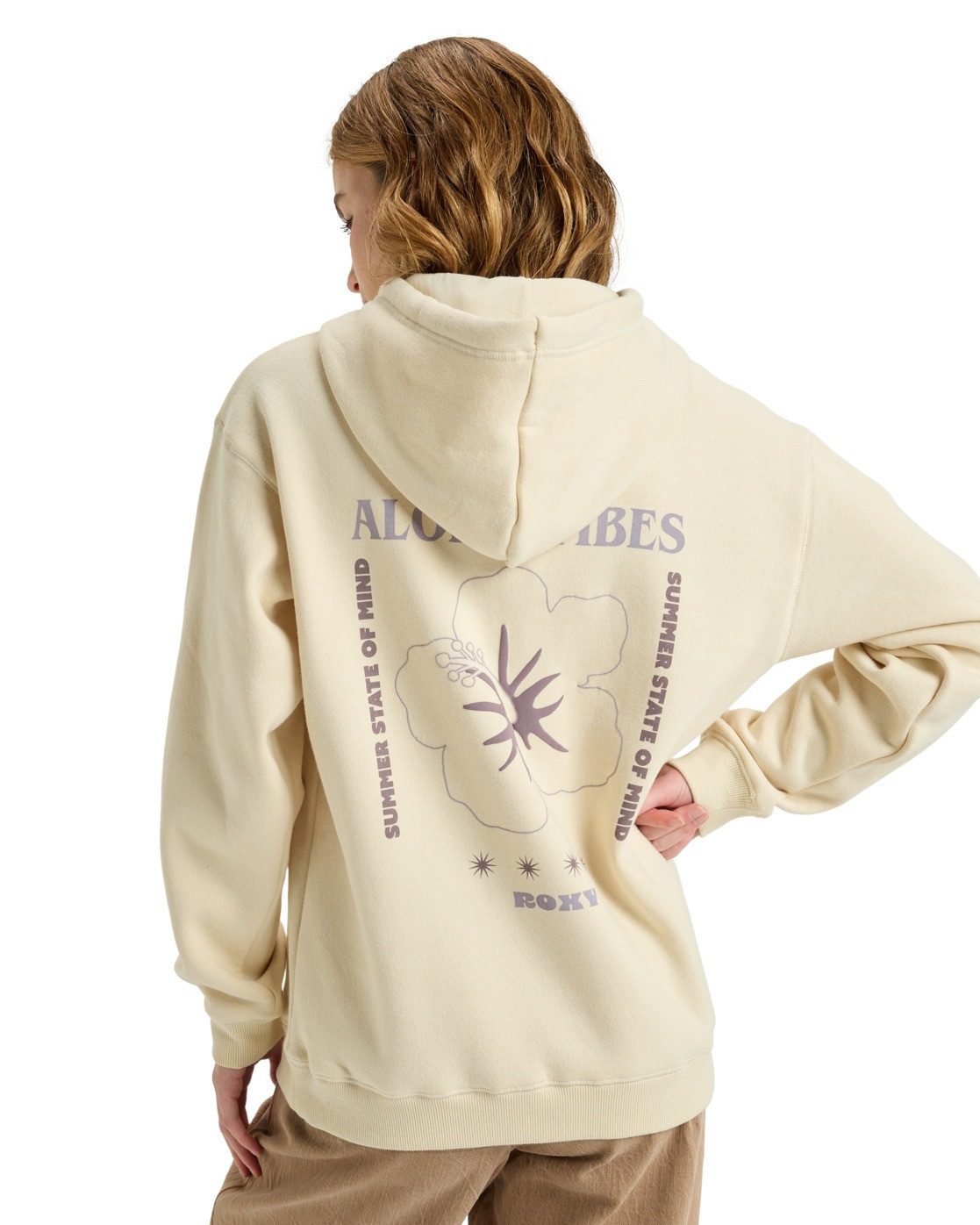 Roxy Kapuzensweatshirt Surf Stoked Brushed Vt günstig online kaufen