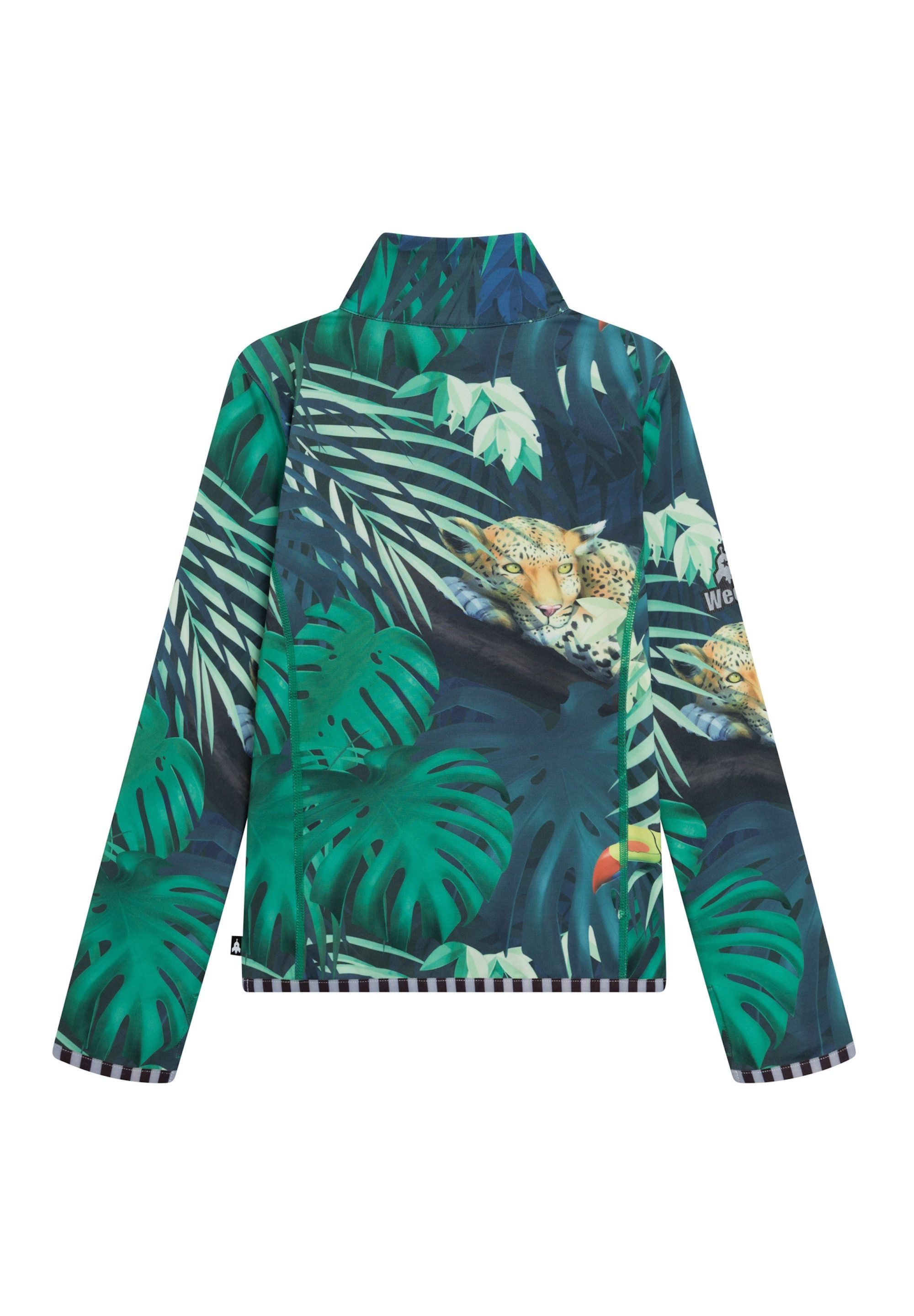WeeDo Langarmshirt JUNGLE Feuchtigkeitsregulierendes Funktionsshirt für Kinder