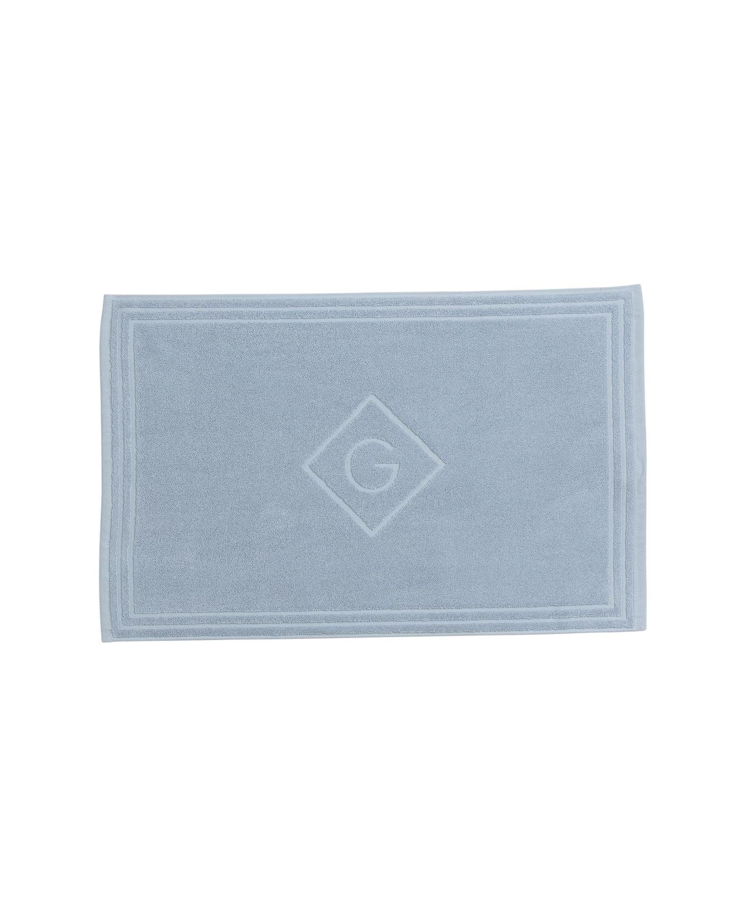 Duschmatte GANT Badematte G Shower Polar Blue 50 x 80 cm Gant, Baumwolle 100%