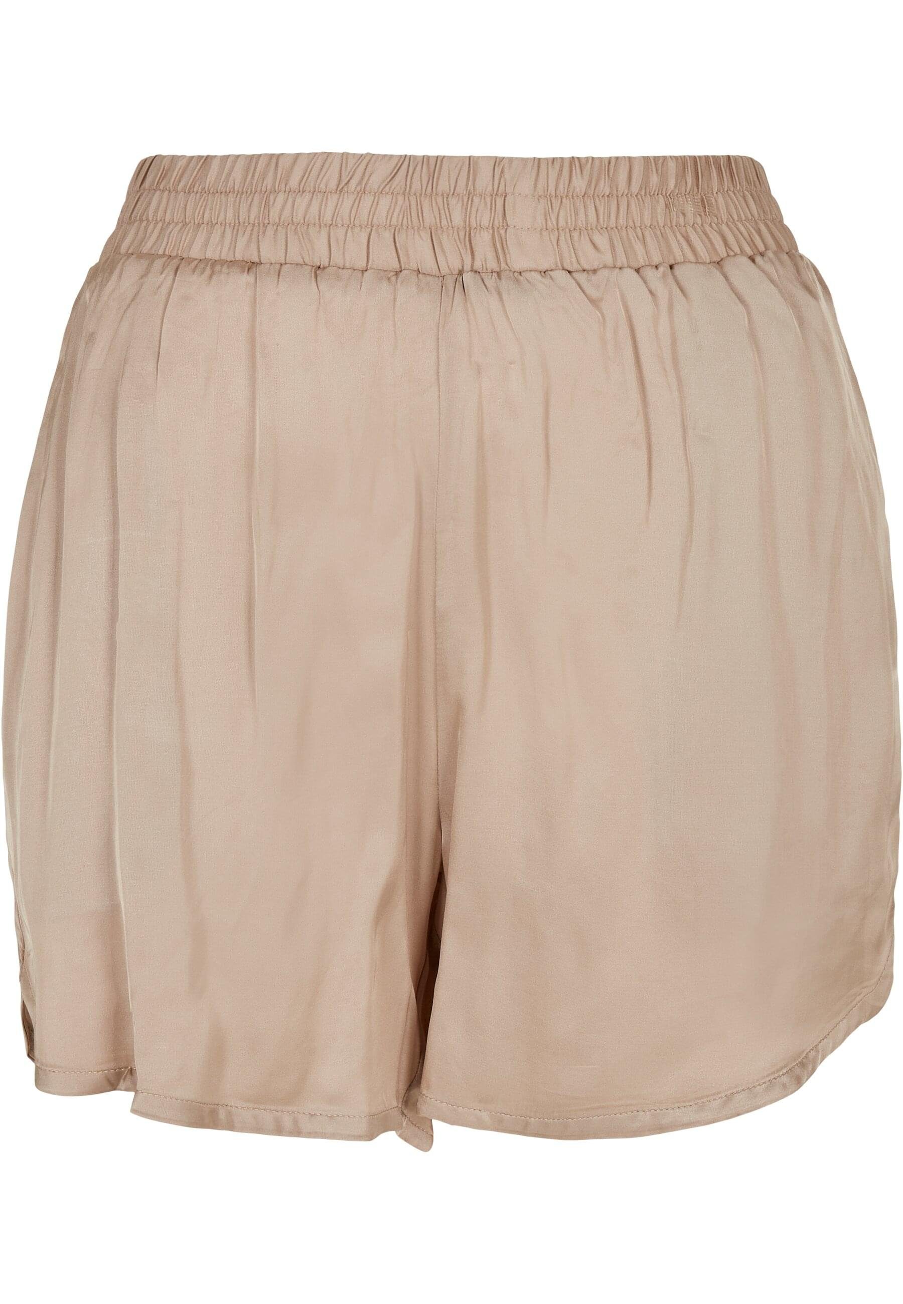 URBAN CLASSICS Shorts Urban Classics Damen Ladies Viscose Satin Resort Shorts (1-tlg)