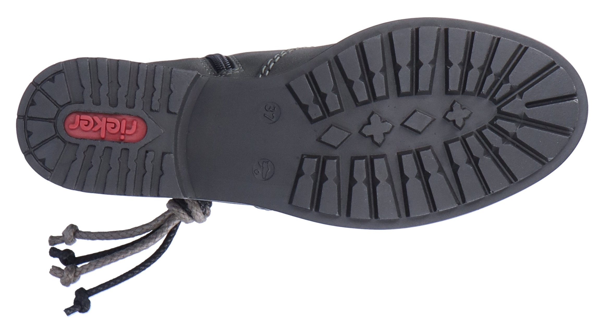 Rieker Winterstiefelette mit Zierbänder am slouchy Schaft