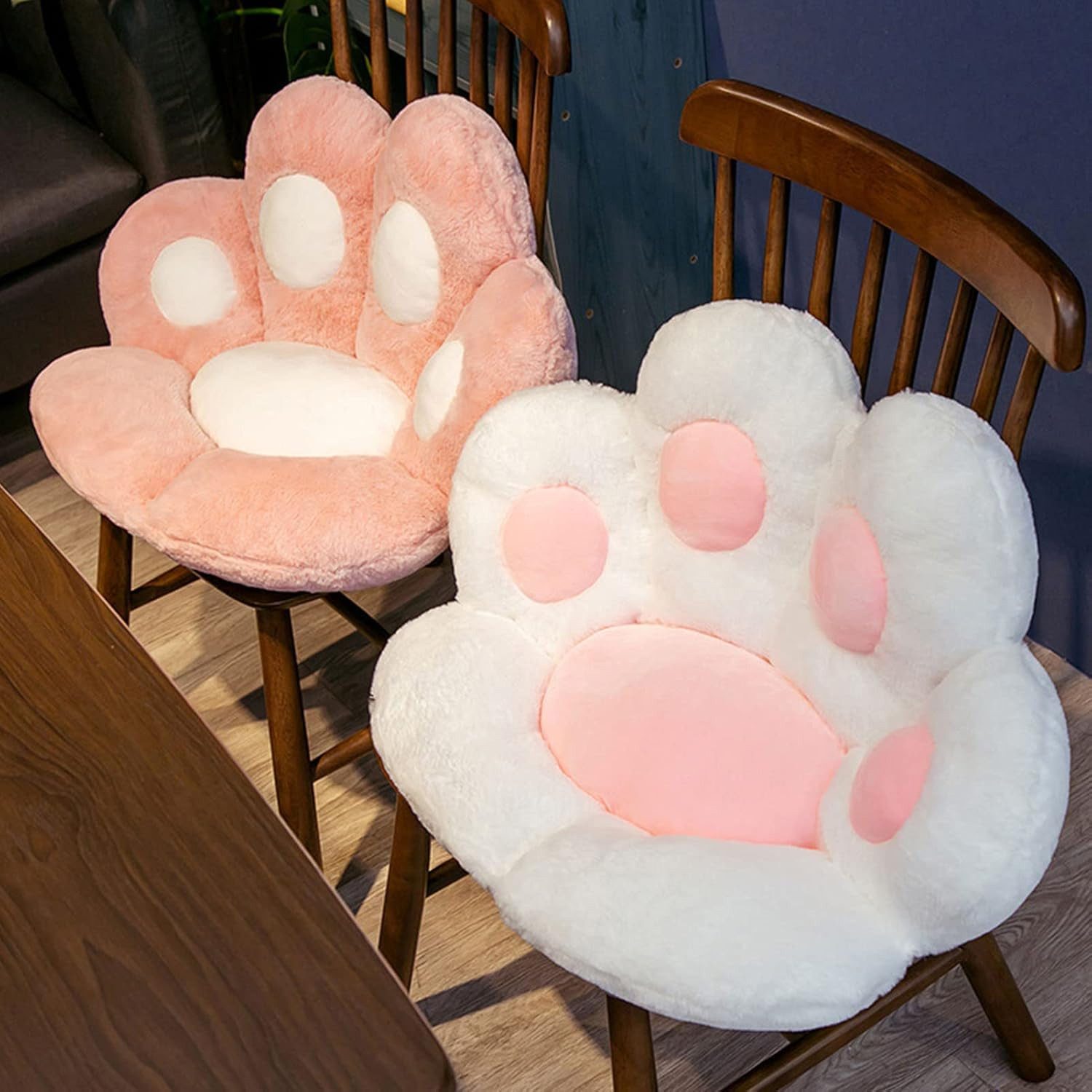 TUWENA Rückenkissen Niedliches Sitzkissen, Katzenpfoten, Faules Sofa in Katzenpfoten Form, Nap Kissen Spielzeug Geschenk Für Erwachsene Kinder