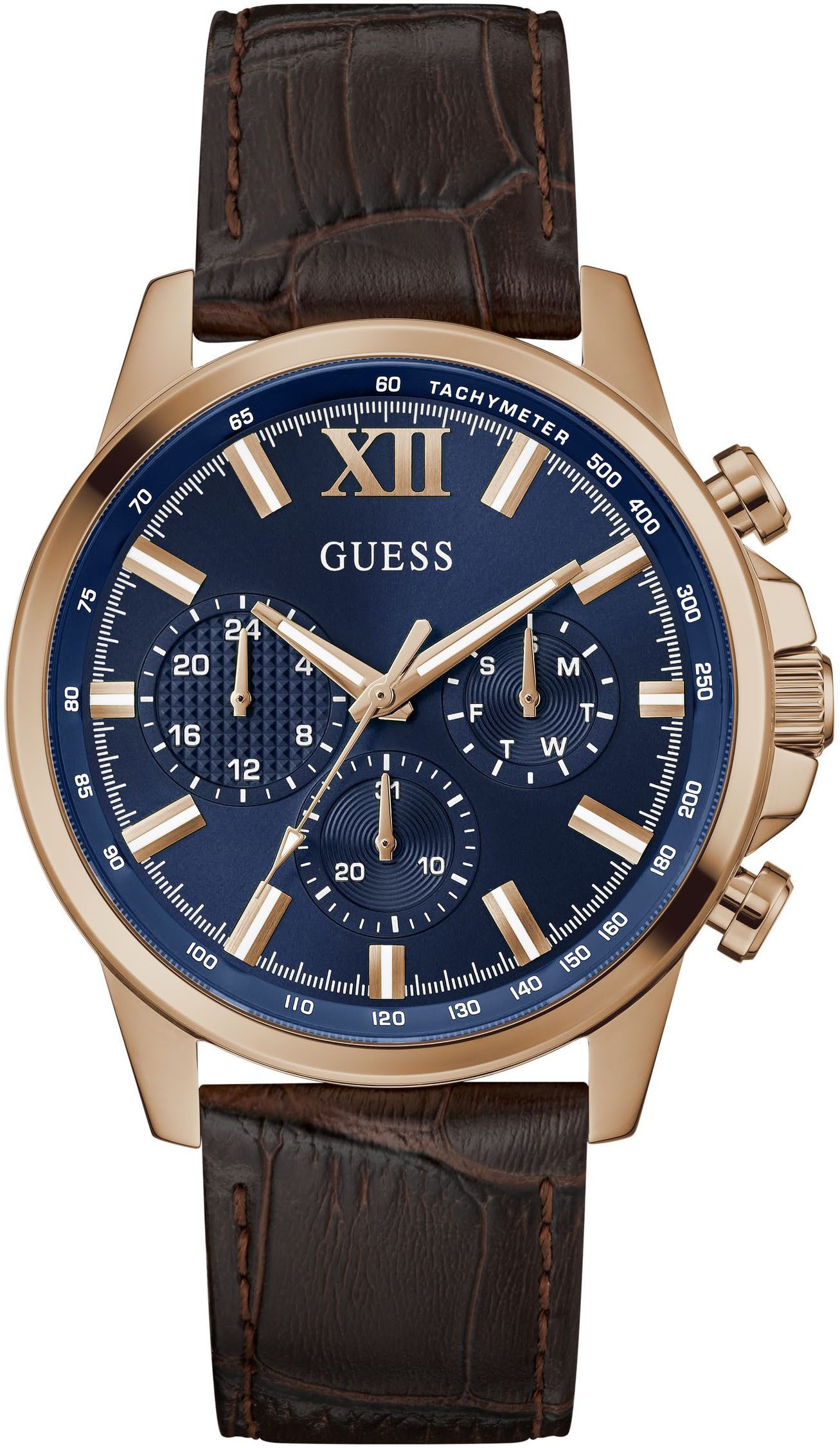 Guess Multifunktionsuhr WALKER GW0901G3, Quarzuhr, Armbanduhr, Herrenuhr, D günstig online kaufen