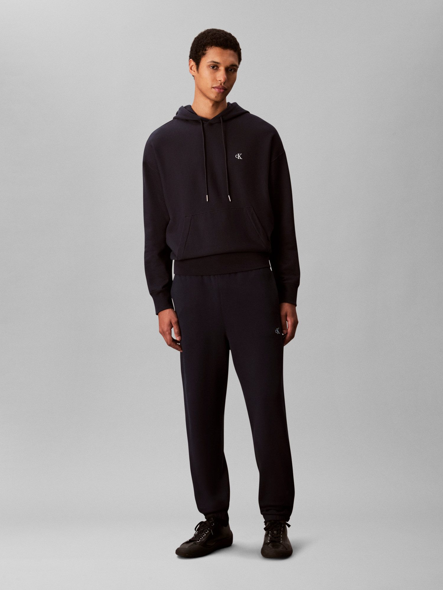 Calvin Klein Jeans Sweathose EU 350TERRY MONOGRAM JOGGER regular fit günstig online kaufen