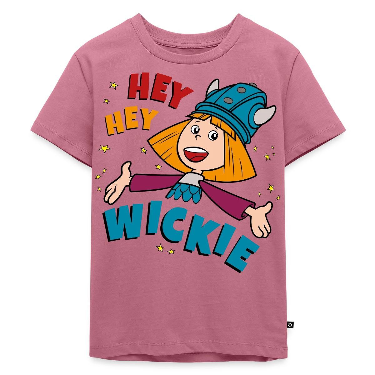 T-Shirt Wickie Und Die Starken Männer Hey Hey Wickie Kinder Premium T-Shirt
