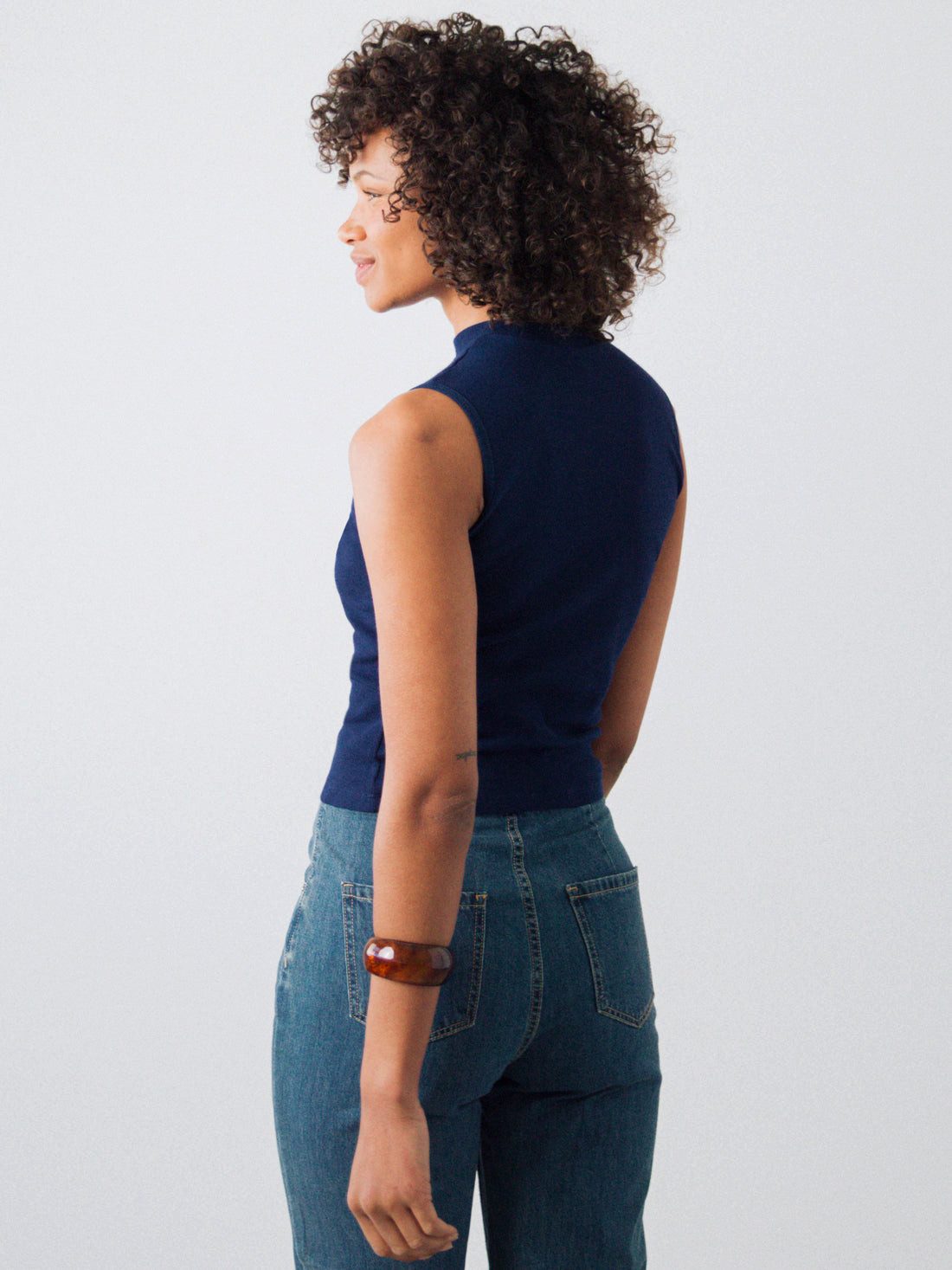 HONEST BASICS Tanktop Mock-Top aus Bio- und recycelter Baumwolle – Bild 5 von 5