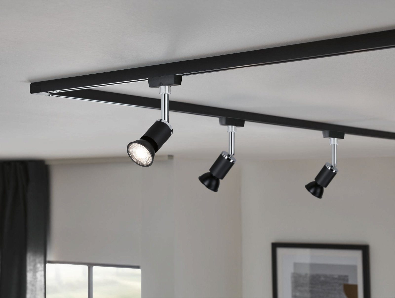 Paulmann LED-Leuchtmittel Standard 230V LED Reflektor 460lm 7W 2700K Schwarz matt, 1 St., Warmweiß – Bild 2 von 5