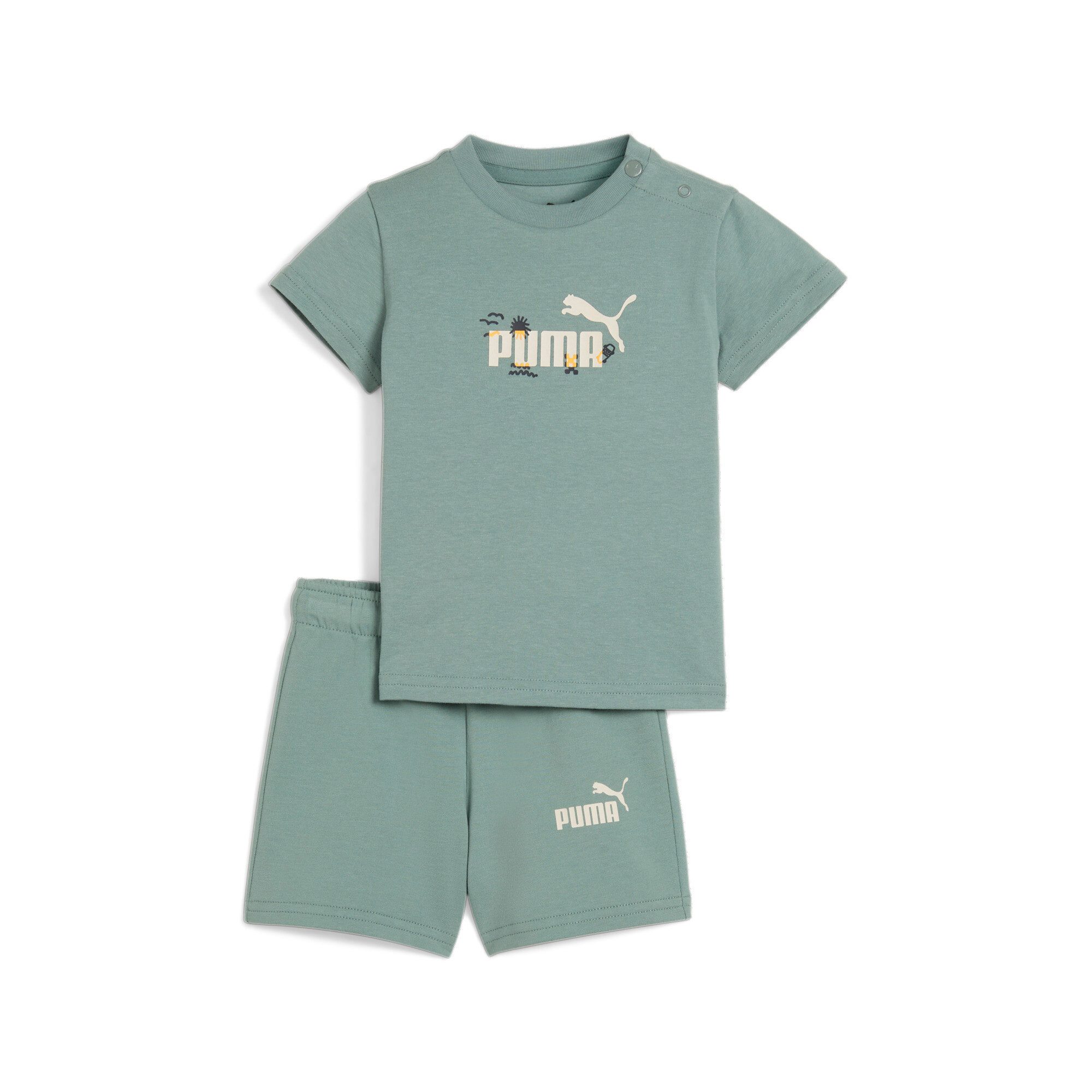 PUMA Trainingsanzug MINICATS SANDY ADVENTURES TEE AND SHORTS SET INF (2-tlg)