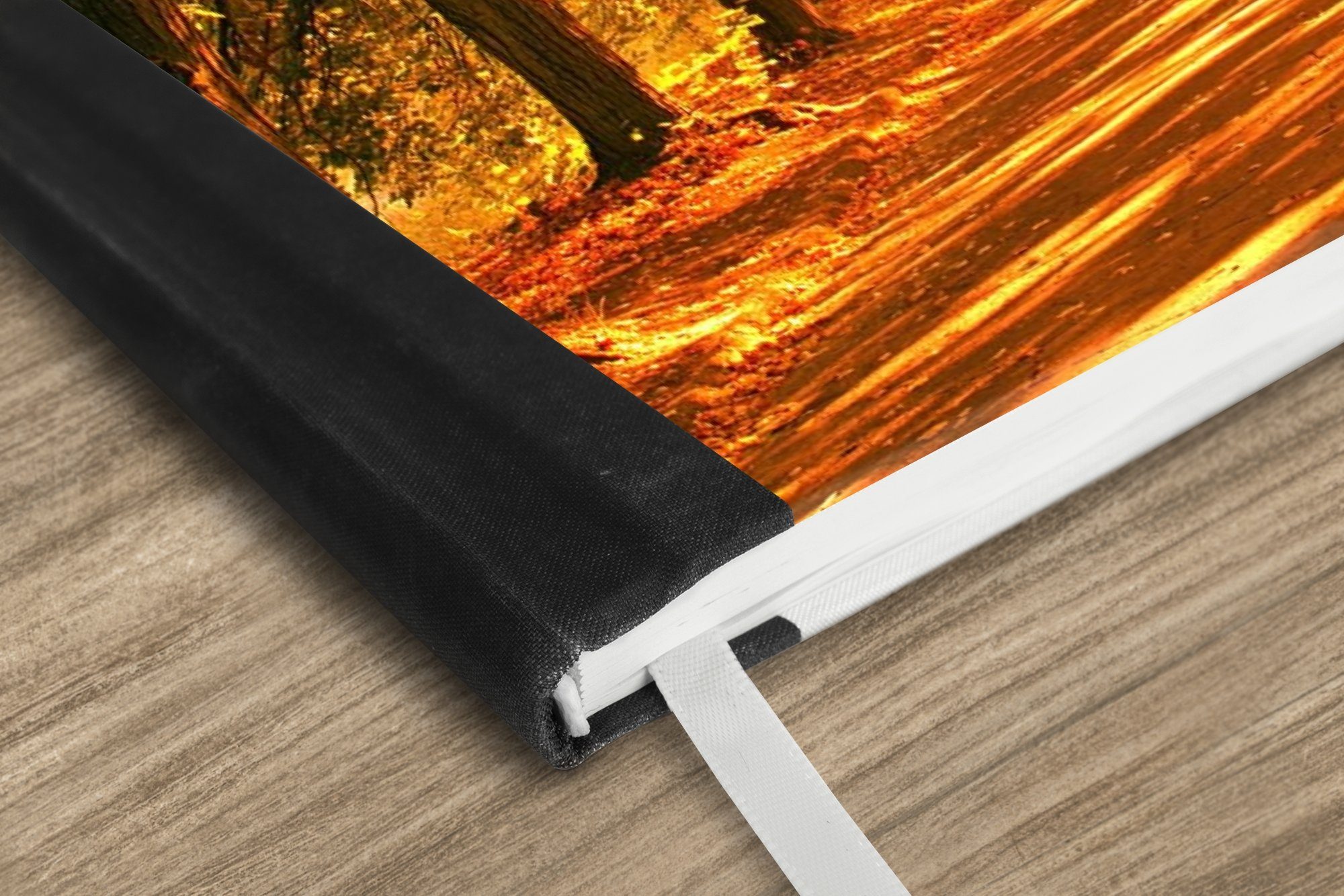 Thumbnail - MuchoWow Notizbuch Wald - Herbst - Jahreszeiten - Ländlich, Notebook, Notizblock a5, Tagebuch, Journal Liniert
