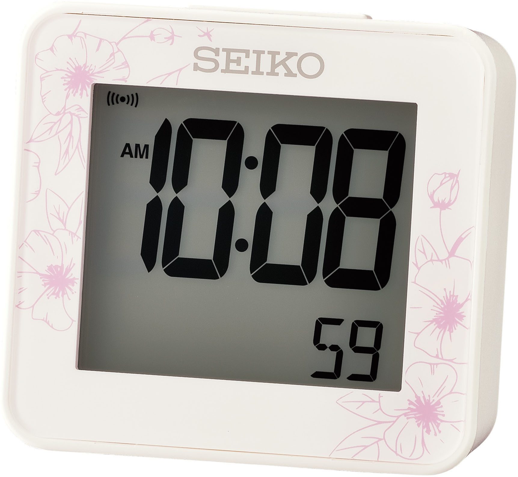 Seiko Quarzwecker Digitalwecker, Beleuchtung,Schlummerfunktion,Schlafzimmer,Geschenkidee