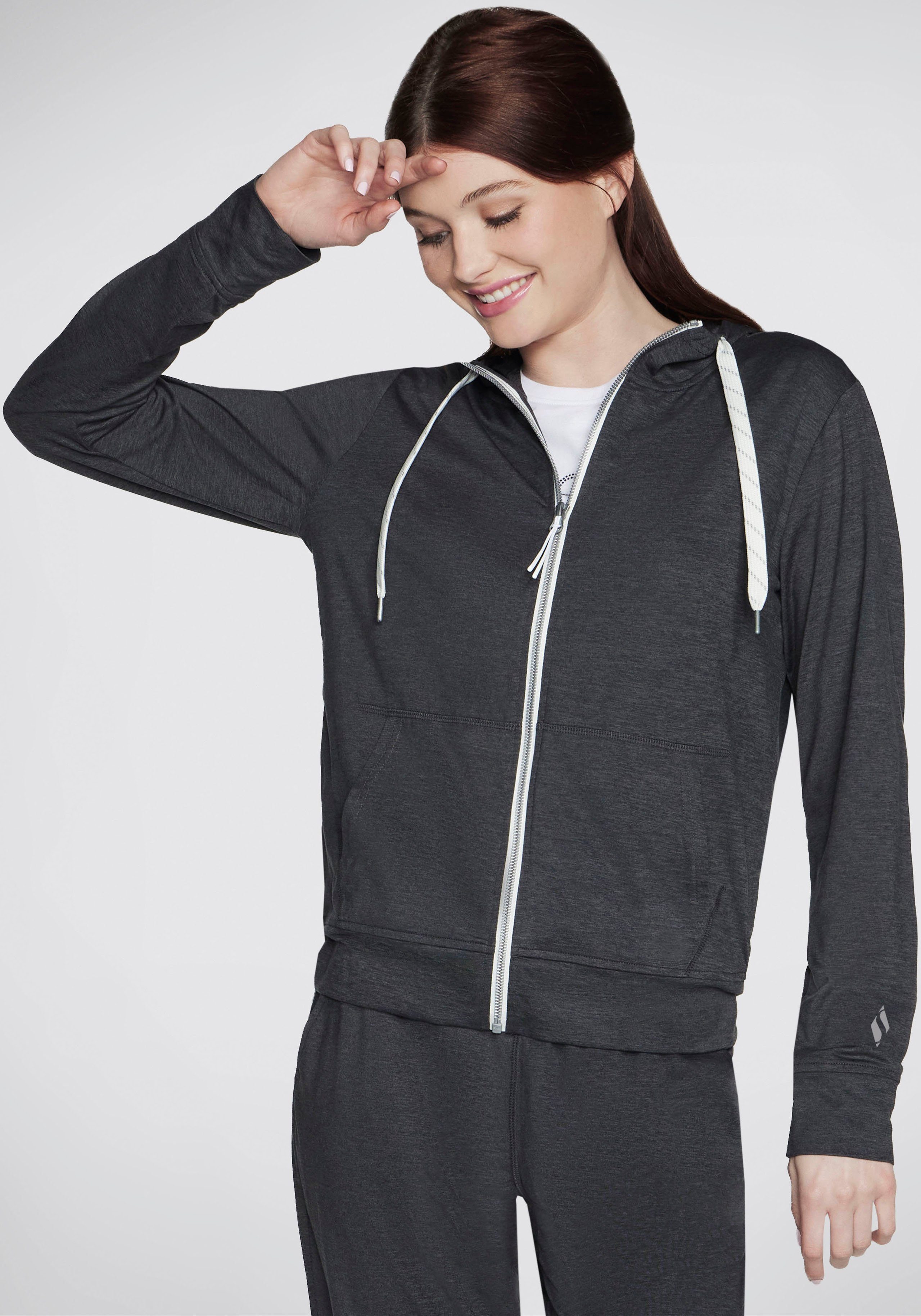 Skechers Kapuzensweatjacke ASPHALT günstig online kaufen