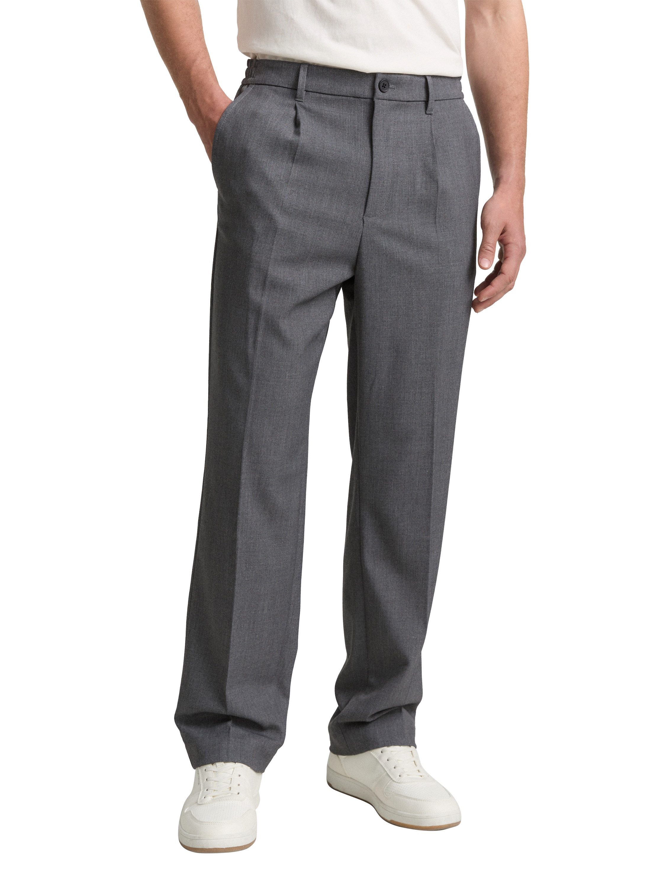 TOM TAILOR Denim Chinohose mit Bügelfalte günstig online kaufen