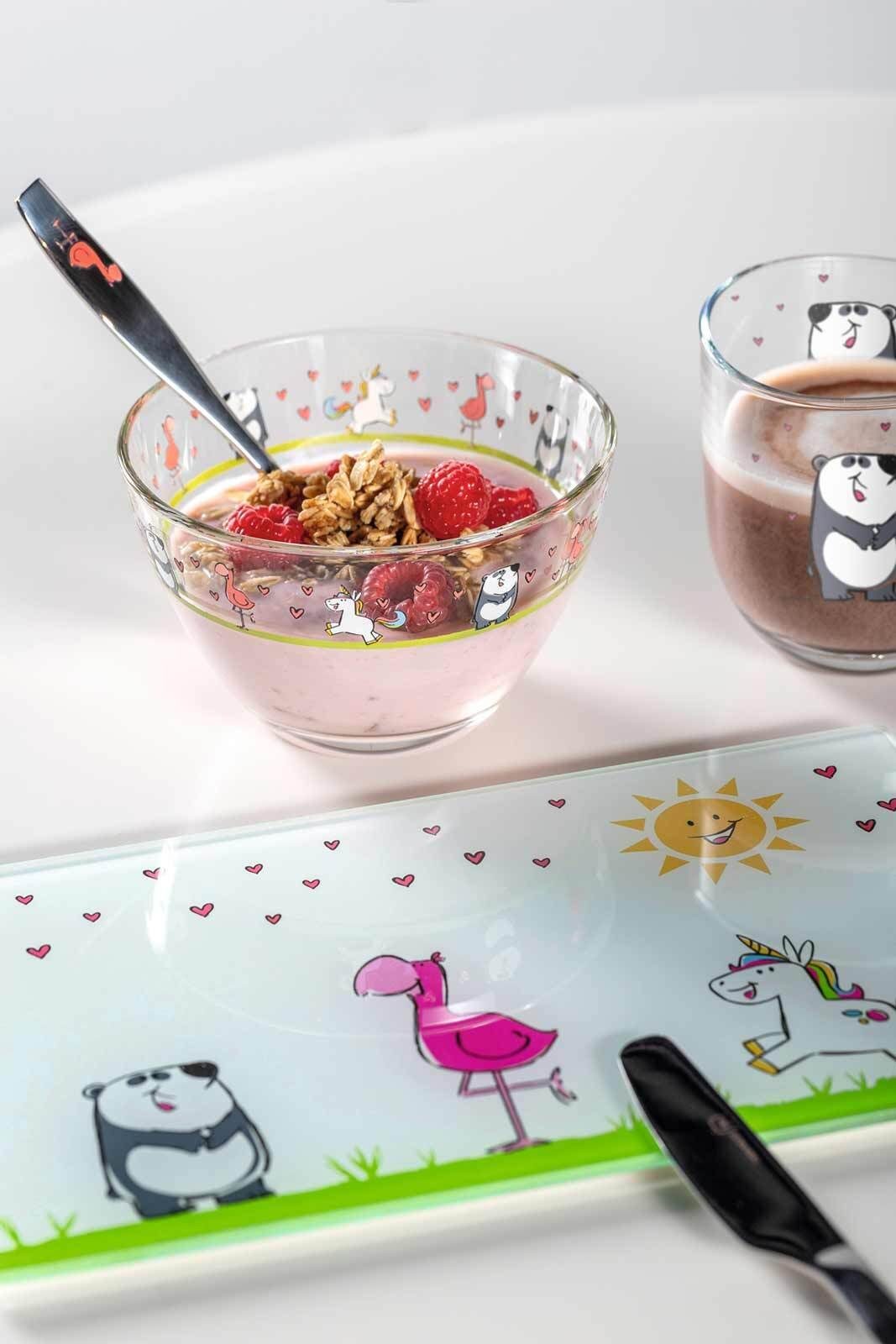 LEONARDO Kinderbecher Bambini Kindertasse 280 ml, 1-tlg., Glas