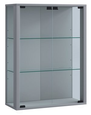 VCM Hängevitrine Wandvitrine Hängevitrine Glasvitrine Glas Udina (1-St)