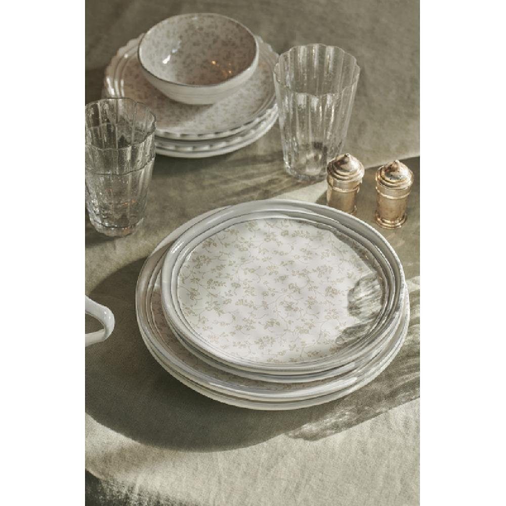 LAURA ASHLEY White (20cm) Collection Artisan Teller Frühstücksteller