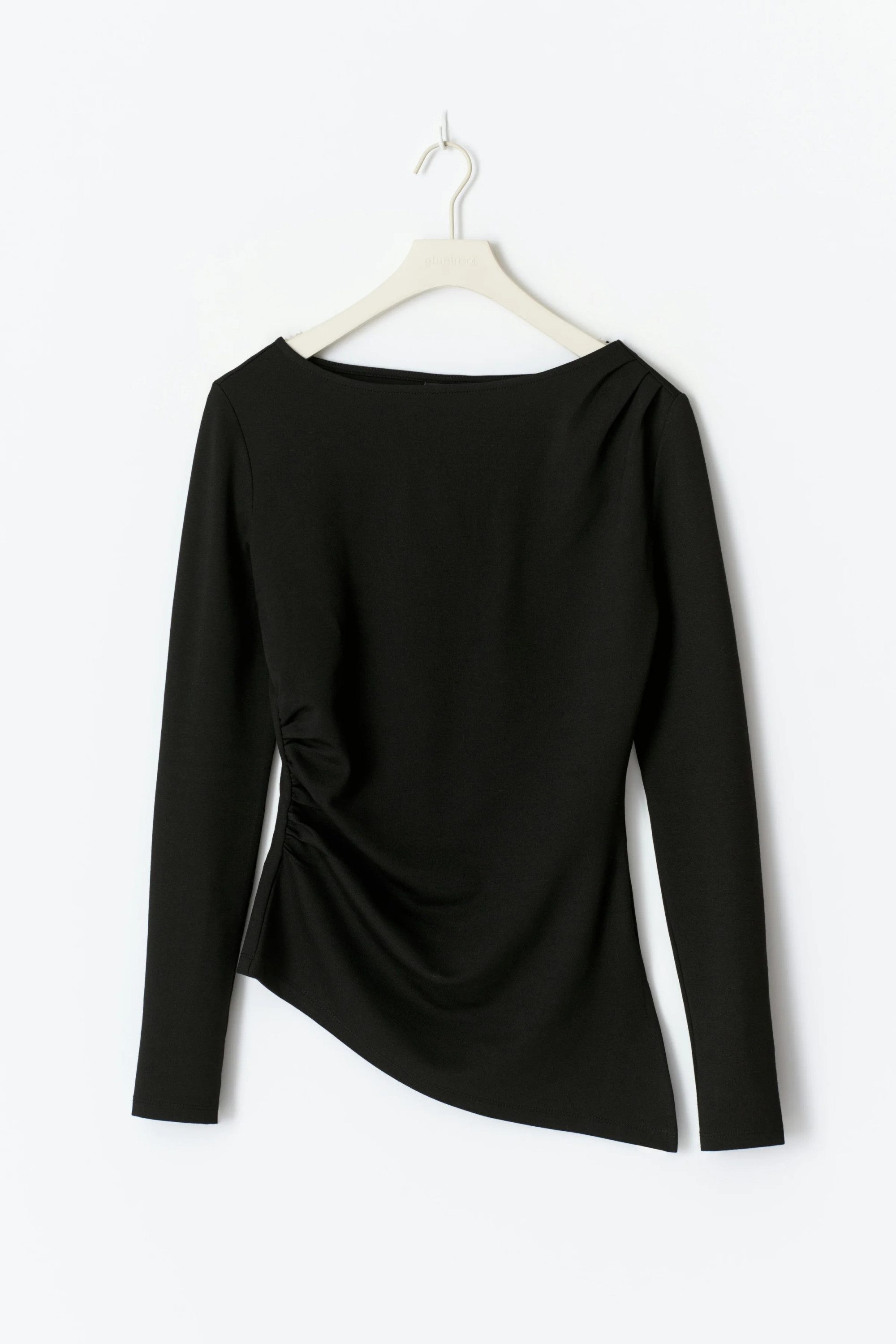 Gina Tricot Langarmshirt Immy asymmetric long sleeve top - Langarmshirt Damen