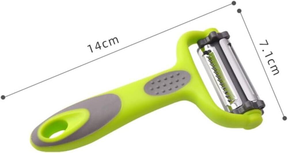 FELIXLEO Kartoffelschäler 2 Stück 3 in 1 Gemüseschäler Multifunktion Y Schäler Kartoffeln, (1-tlg)