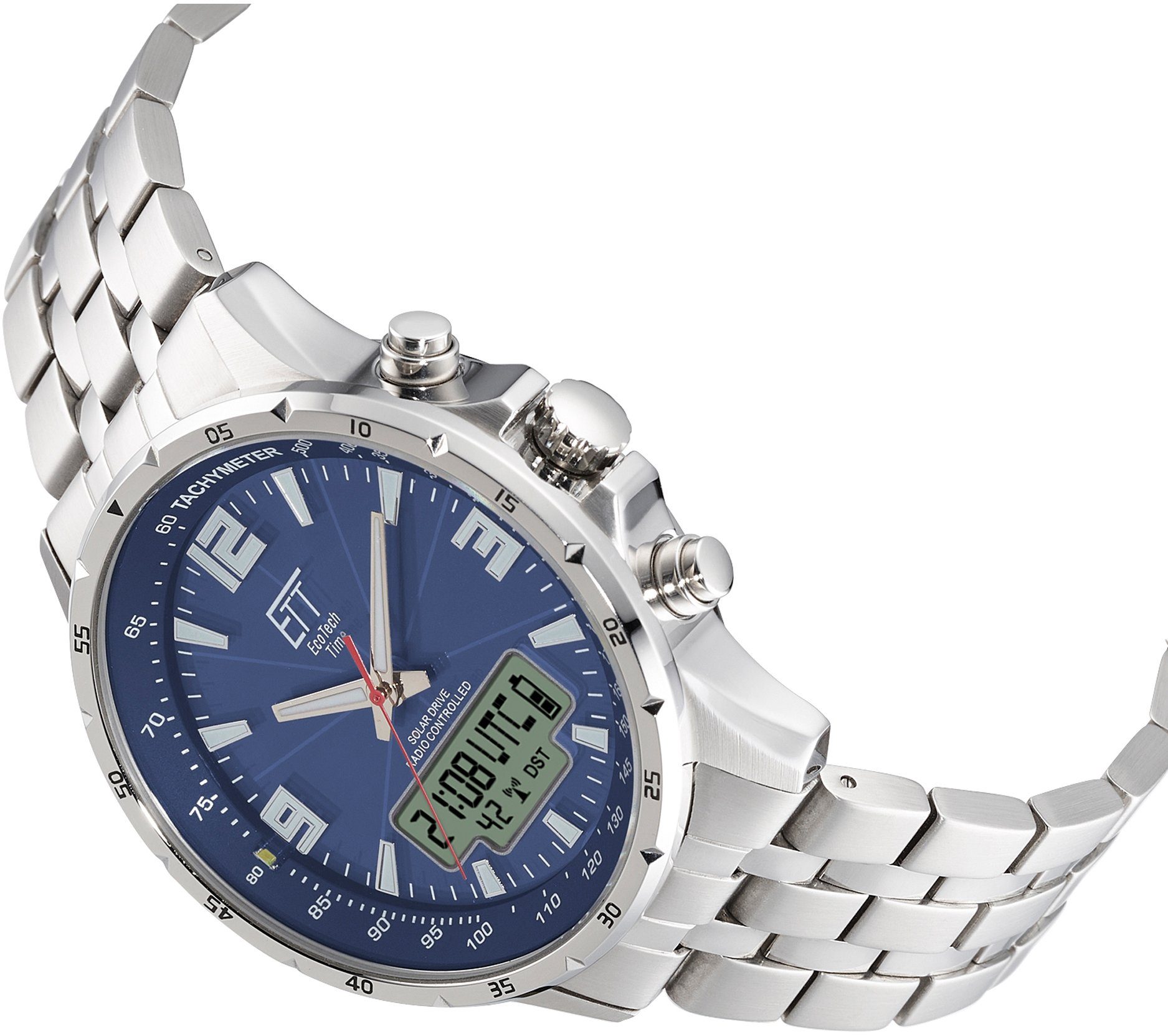 ETT Funkchronograph Professional EGS-11552-31M, Armbanduhr, Herrenuhr, Stop günstig online kaufen
