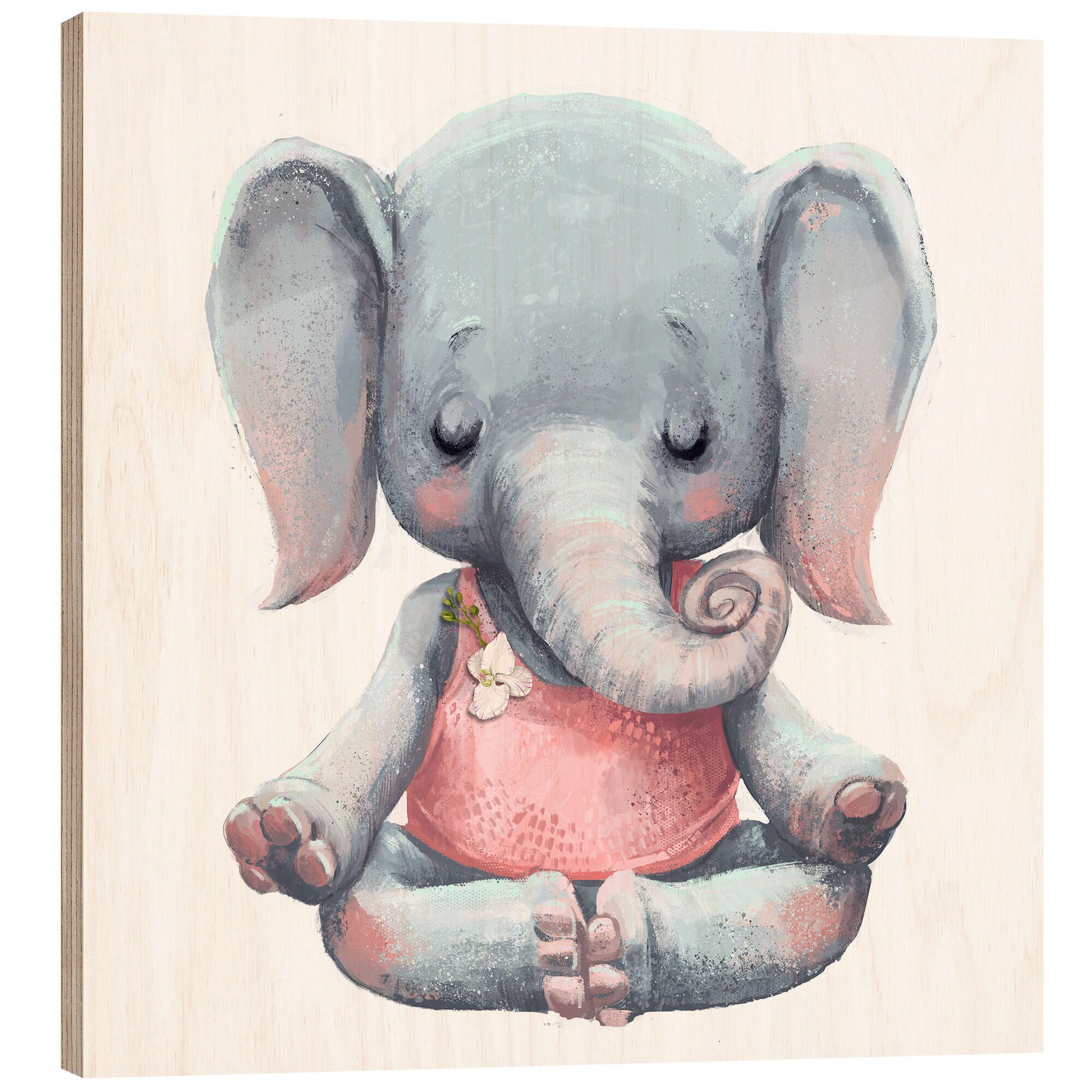 Posterlounge Wandbild Eine kleine Meditation, Eve Farb, erhältlich als Poster, Leinwandbild, Wandsticker oder Acrylglasbild