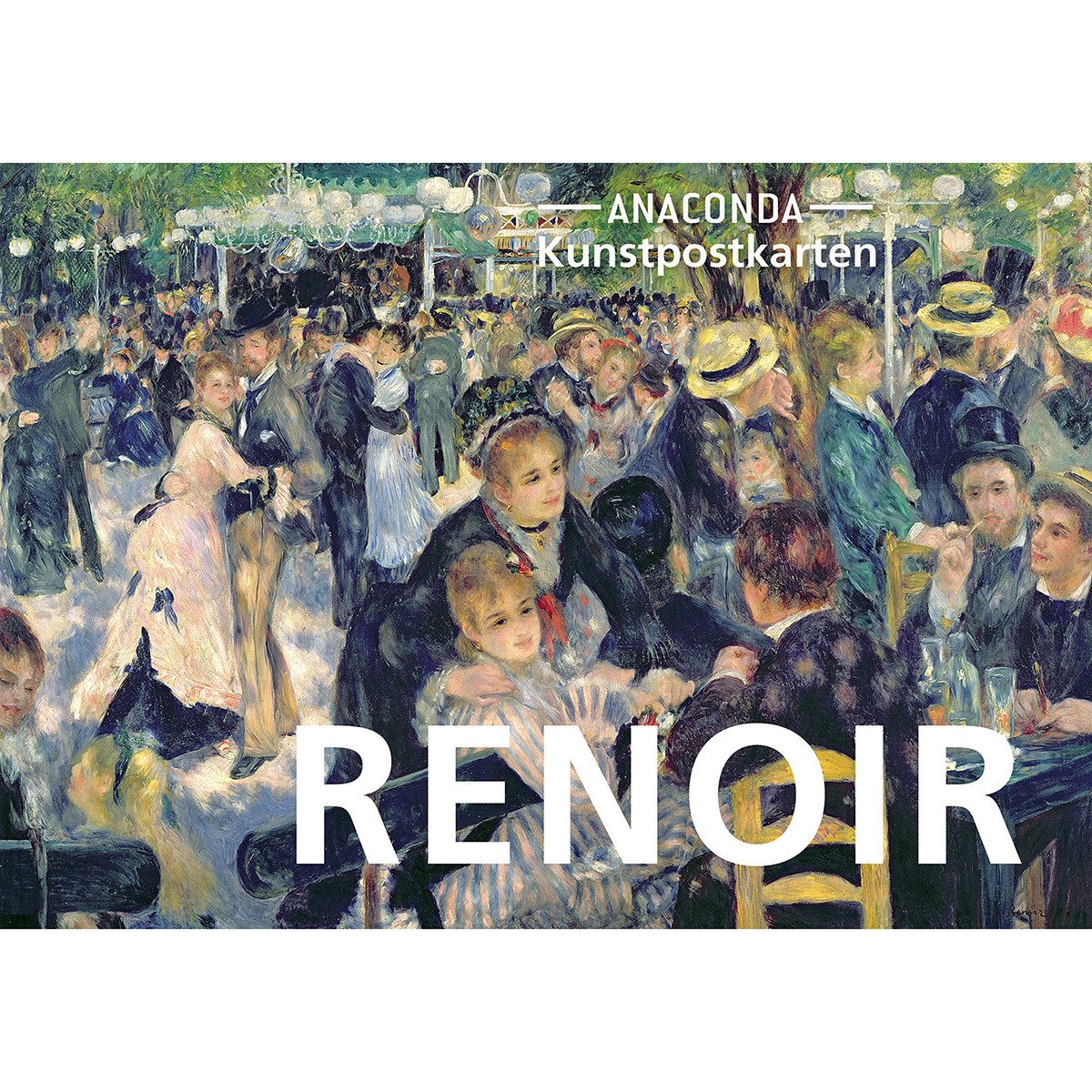 Anaconda Verlag Postkarte Postkarten-Set Renoir.