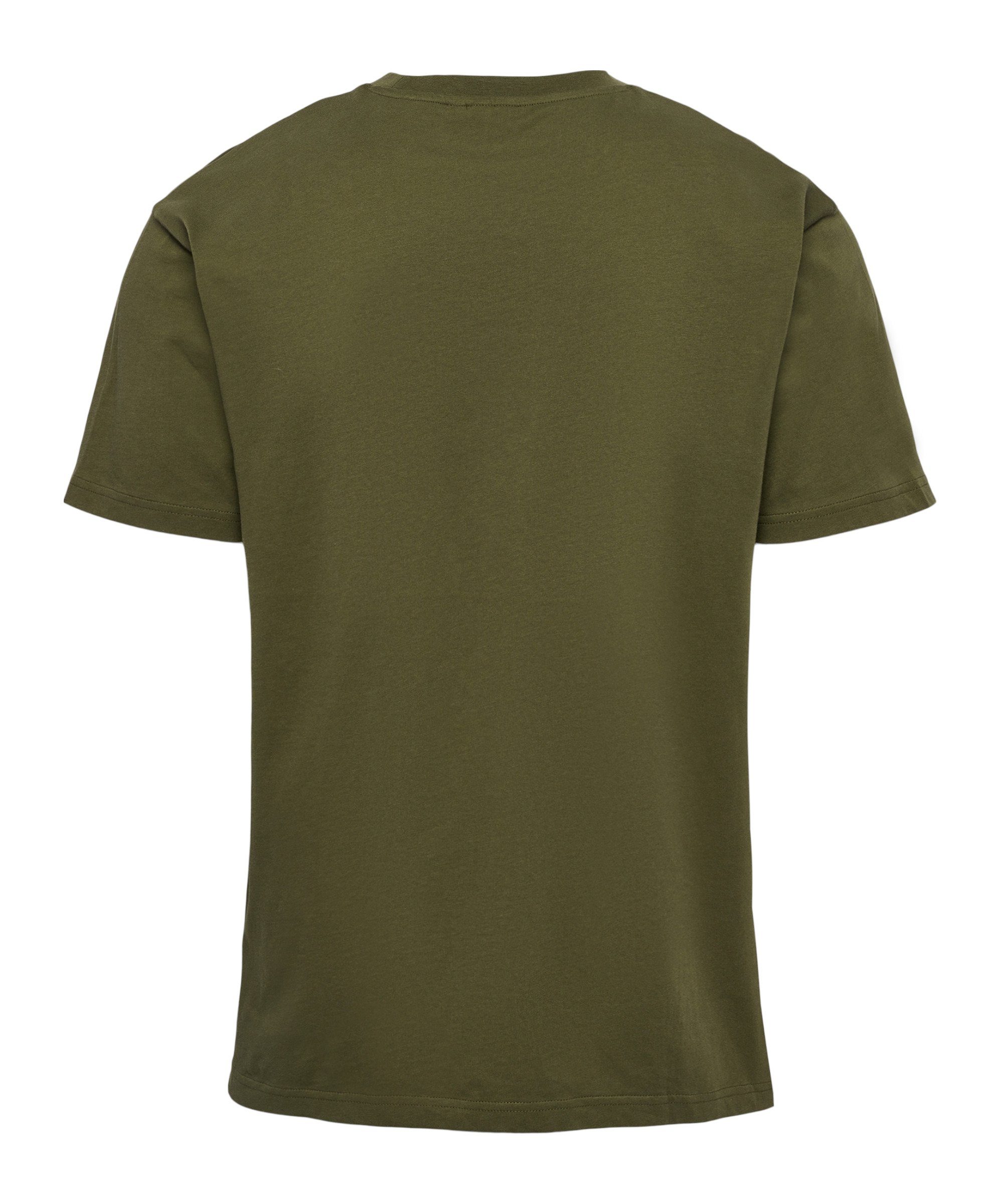 default Boxy T-Shirt hmlLP10 gruen T-Shirt hummel