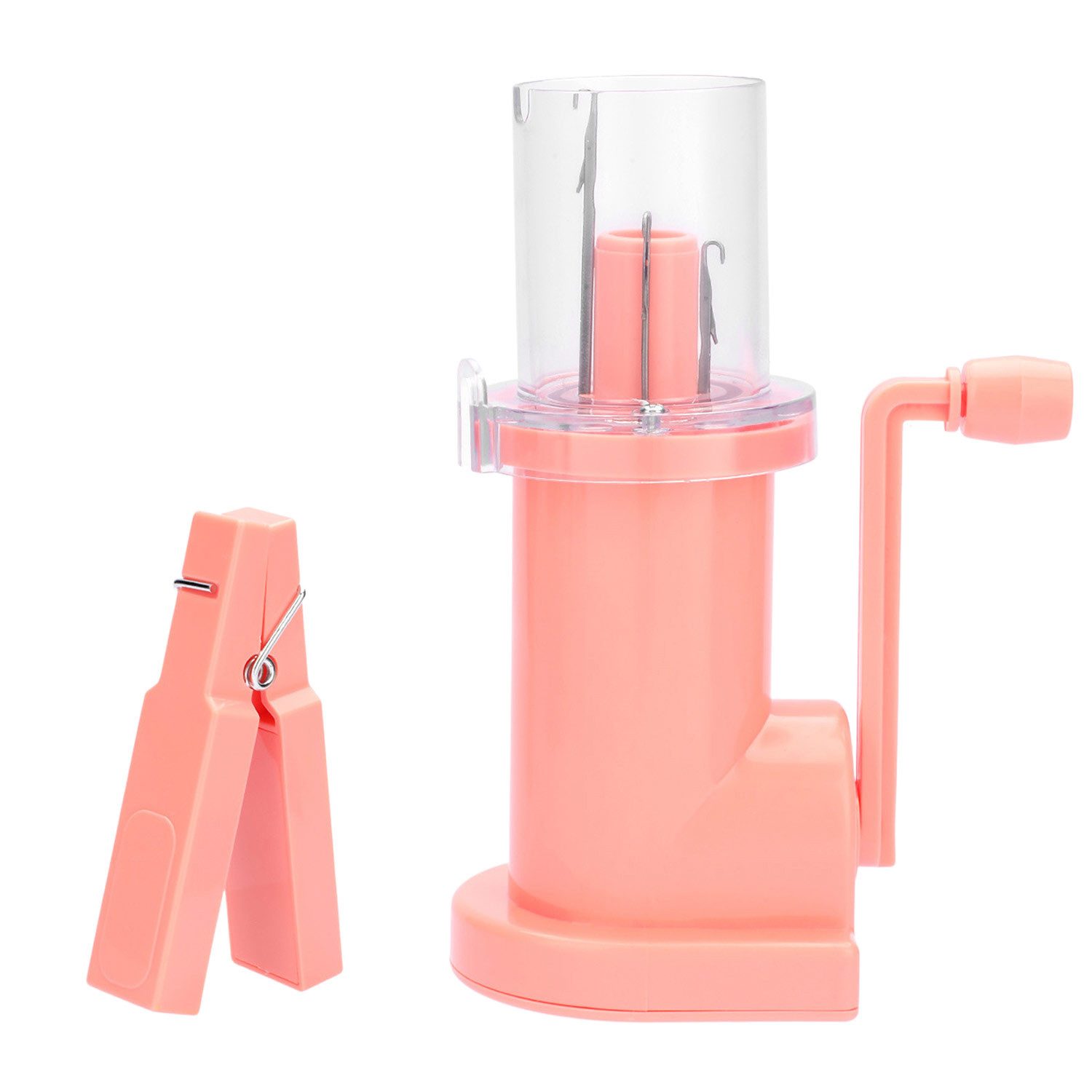 Refttenw Strickmaschine Mini Handbetriebene Strickmühle Maschine,Handstrickmaschine