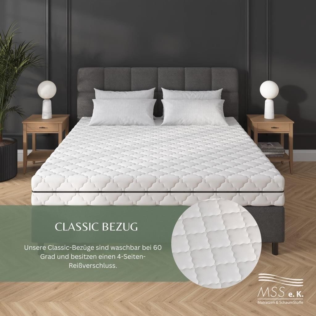 Taschenfederkernmatratze MSS e.K. Medic Spring 2-in-1 Federkernmatratze, 2 günstig online kaufen