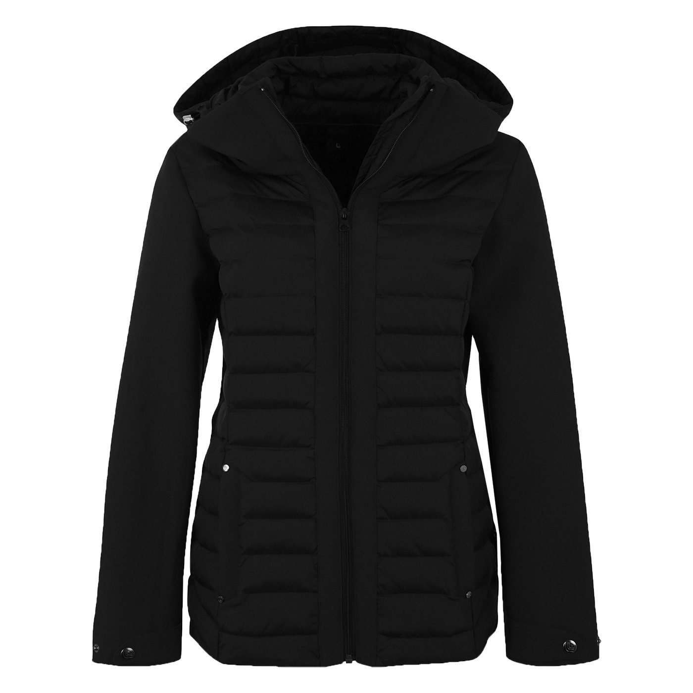 DEPROC Active Steppjacke GILMOUR NEW AMY CS Women Hybridjacke mit Strickfleece