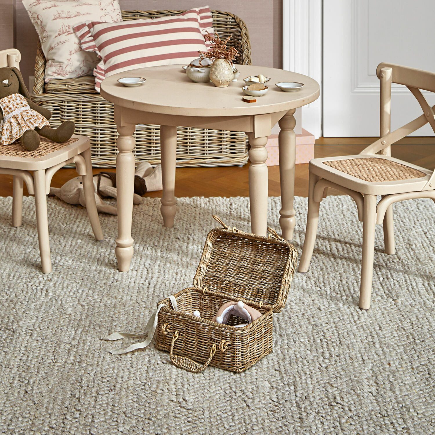 Mirabeau Kinderkoffer Koffer Fableton braun