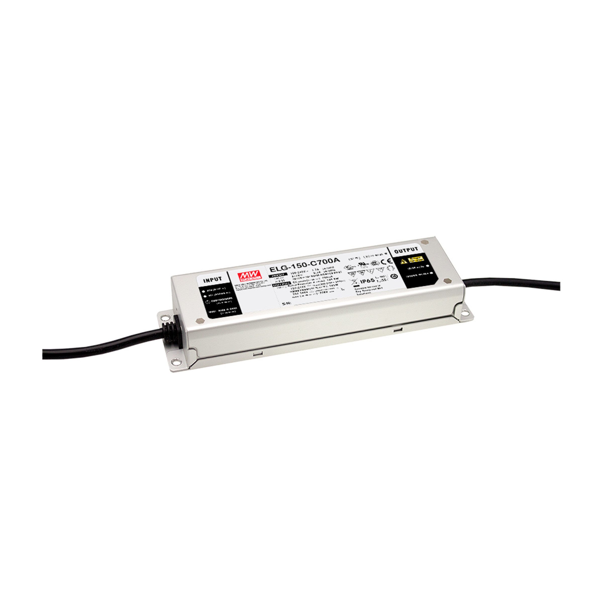 "ELG-150-C500A-3Y" 150-300V, Metall, 150W, wassergeschützt, Hochvolt LED Trafo