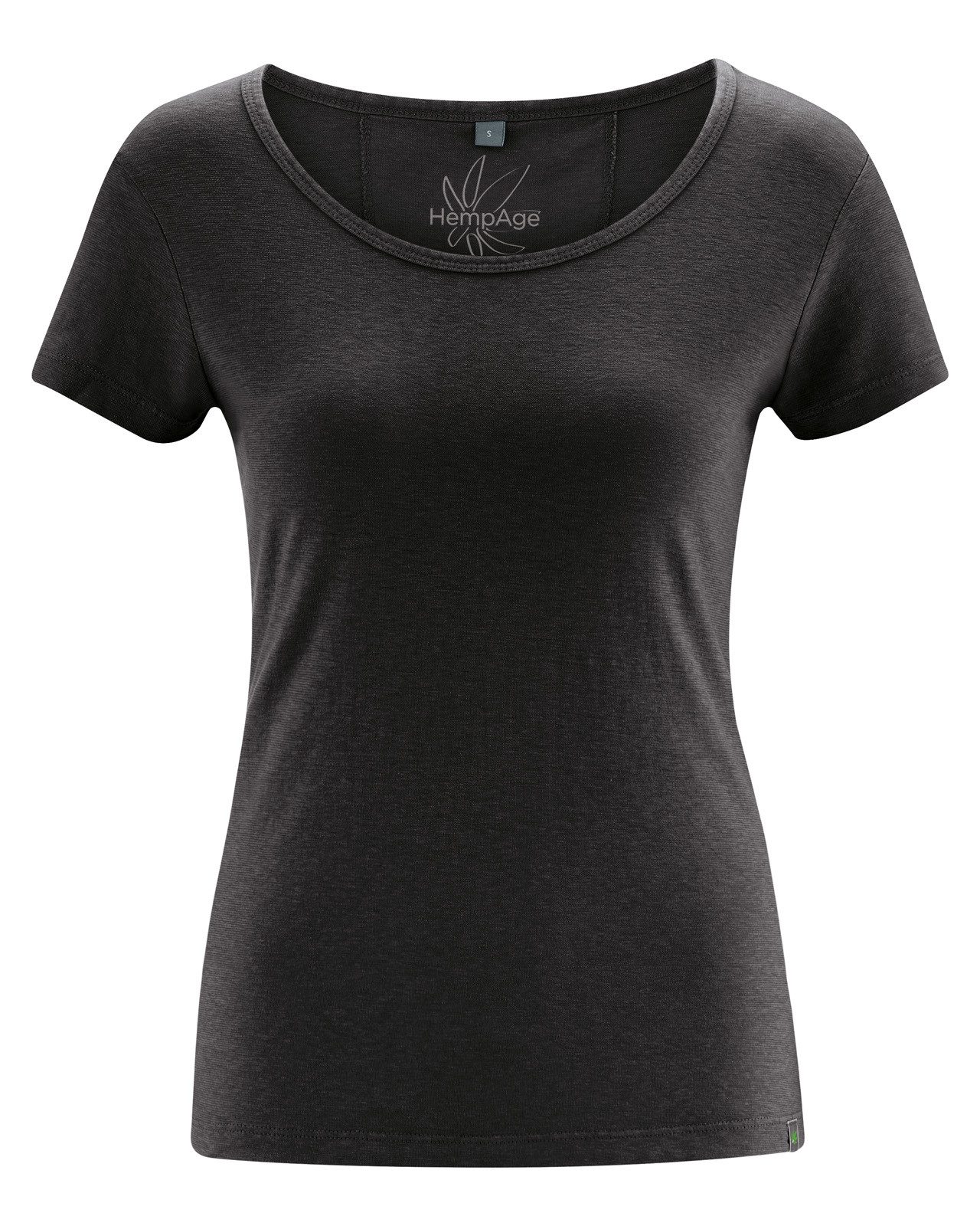 HempAge T-Shirt THC Exklusiv Damen T-Shirt Hanf/Biobaumwolle Normal FIt
