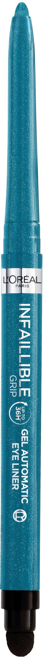 L'ORÉAL PARIS Eyeliner INFAILLIBLE AUTOMATIC GRIP EYELINER, für einen langanhaltenden Lidstrich und optimales verblenden