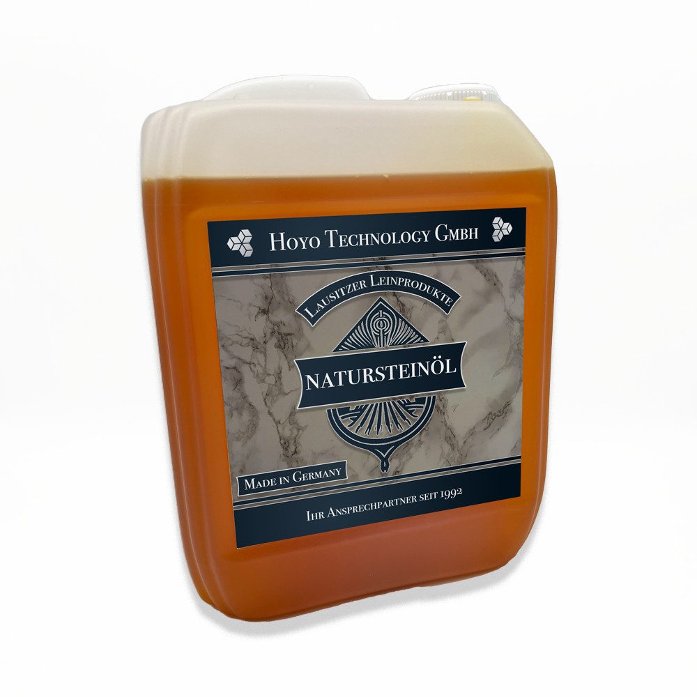 Hoyo Technology GmbH Natursteinöl Imprägnierung, 2,5 L, Ökologisch Umweltfreundlich Naturstein-Imprägnierung, Lebensmittelecht, Umweltfreundlich, Schnelltrocknend, Wasserabweisend