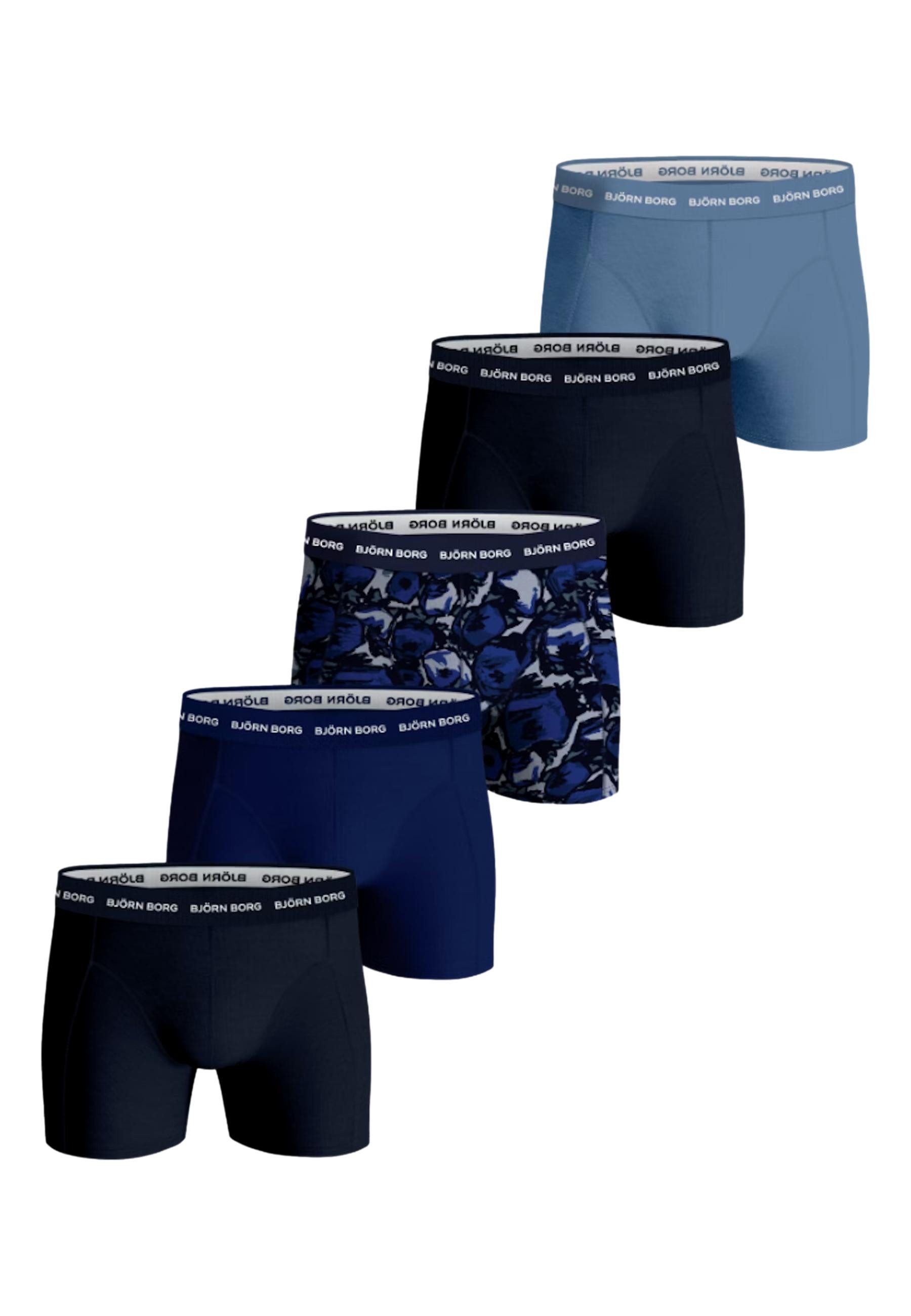 Björn Borg Boxershorts Boxershorts Unterhosen Stretch Boxers 5-pack (5-St)
