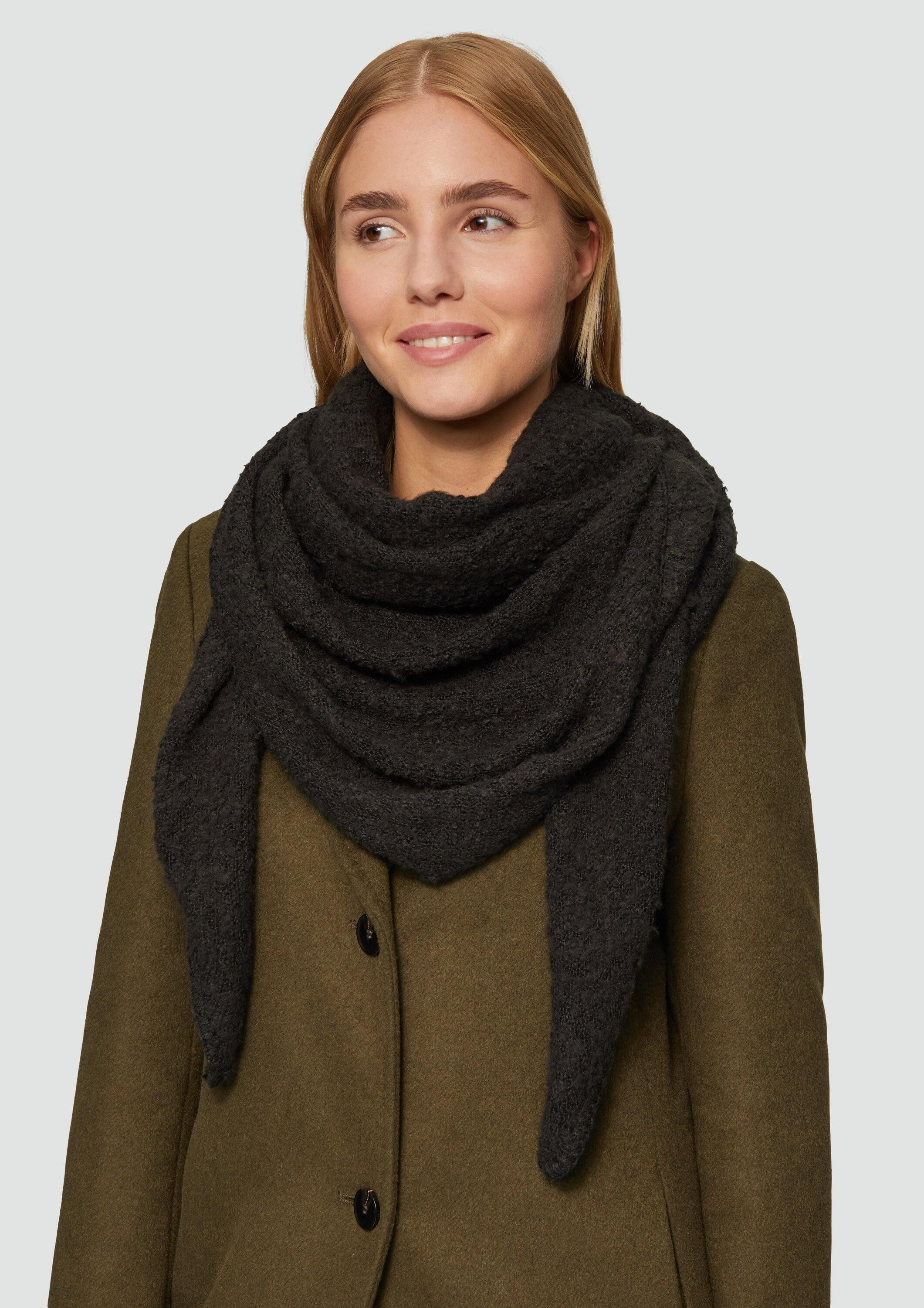 s.Oliver Schal Tuch, Schal aus Baumwollmix günstig online kaufen