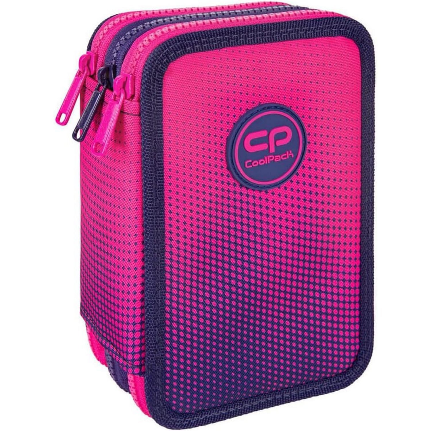 CoolPack Federmäppchen COOLPACK - JUMPER 3 - Dreifach-Federmäppchen mit Zubehör - GRADIENT FR