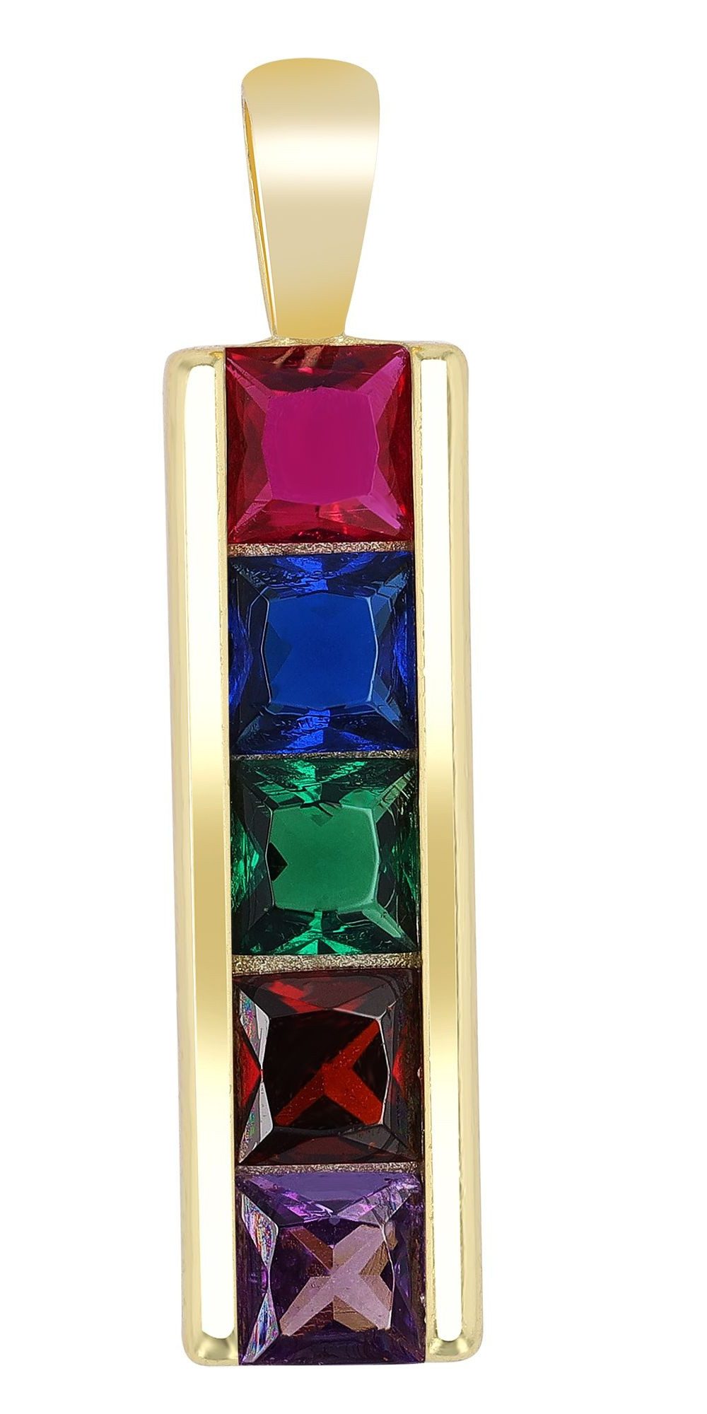 Kettenanhänger Anhänger aus 925 Silber mit Zirkonia