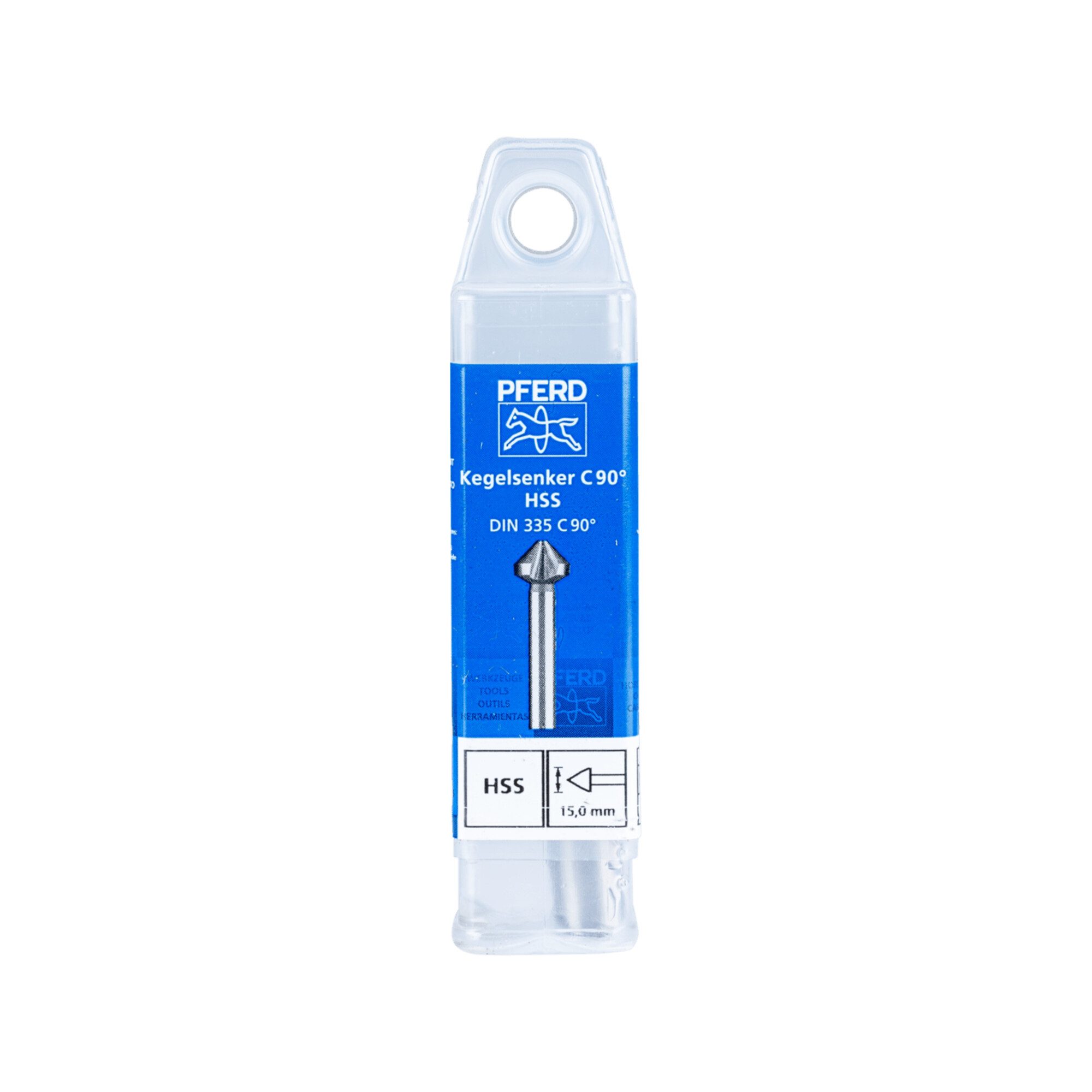 Pferd Kegelsenker PFERD TOOLS HSS Kegel-und Entgratsenker 90° Ø 15 mm Schaft-Ø 10mm DIN